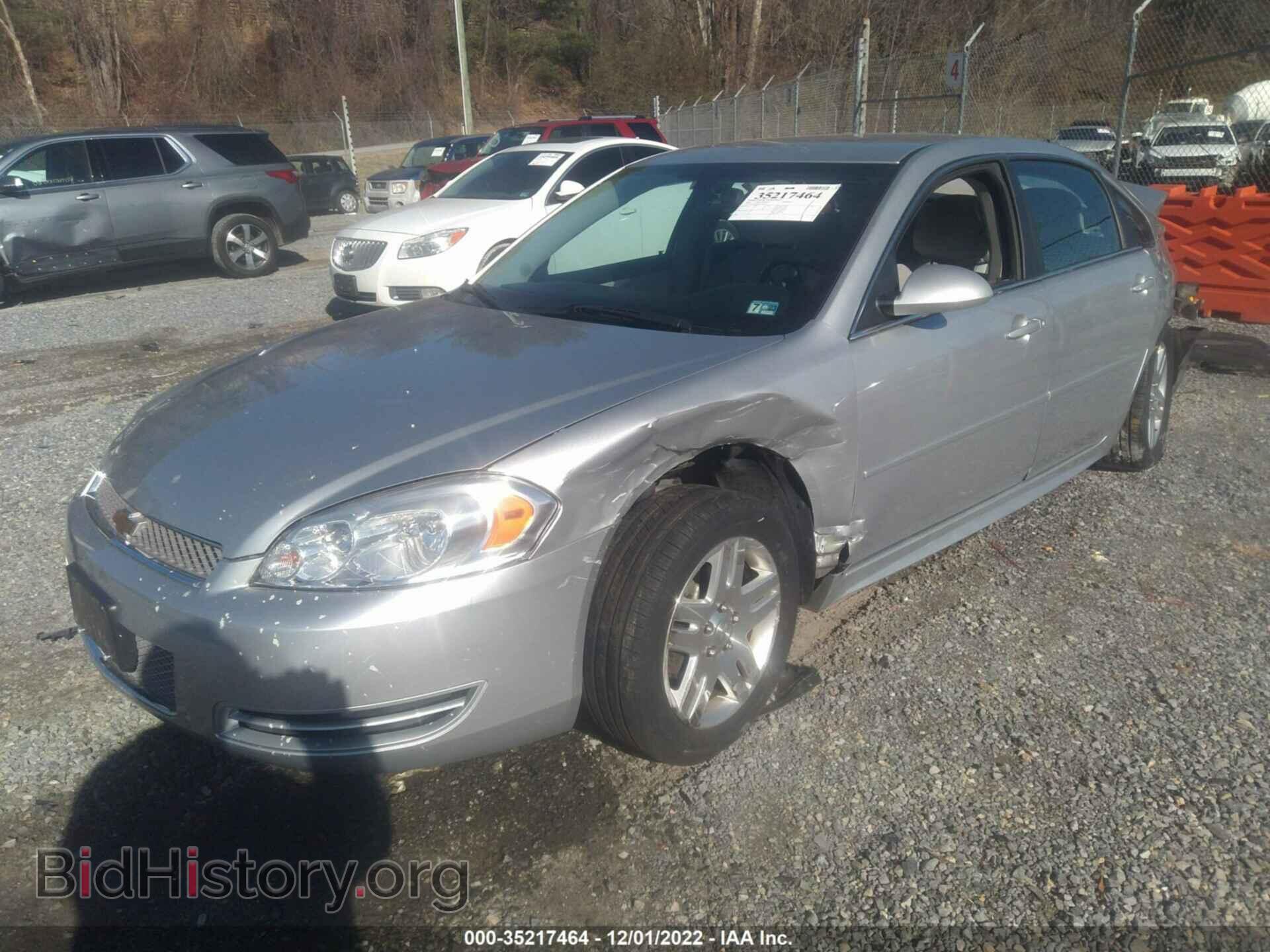2012 CHEVROLET IMPALA - VIN: 2G1WB5E34C1278552 - Фото 2