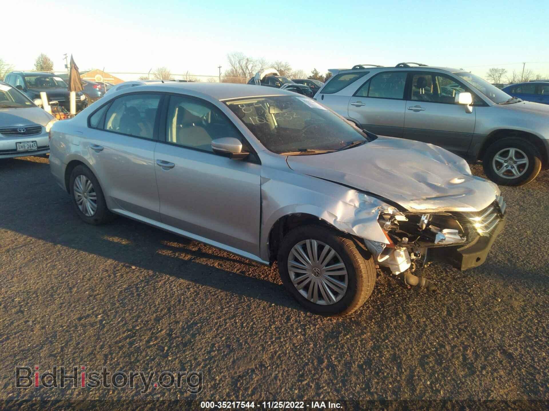 Фотография 1VWAT7A35EC108632 - VOLKSWAGEN PASSAT 2014