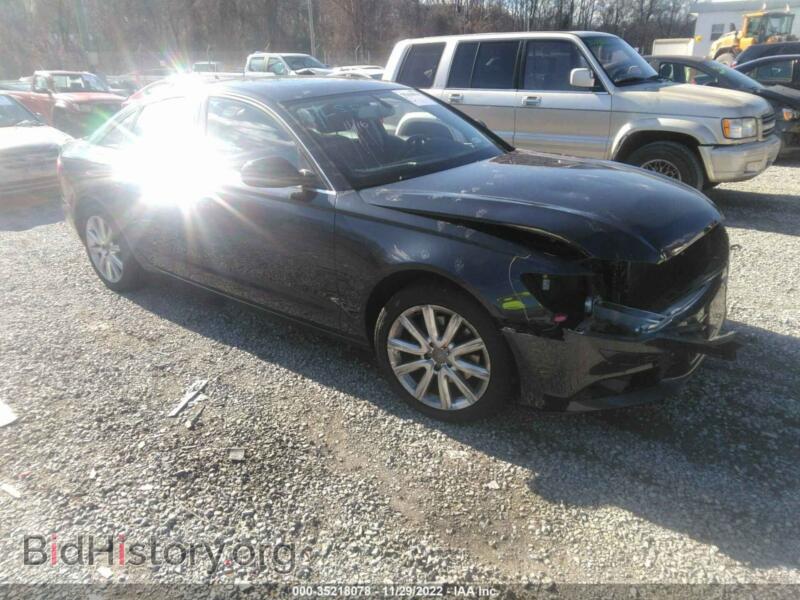 2013 Audi A6 2.0T Premium Plus (VIN WAUGFAFC9DN024694) — photo 1 of 11, IAAI, damage: front end