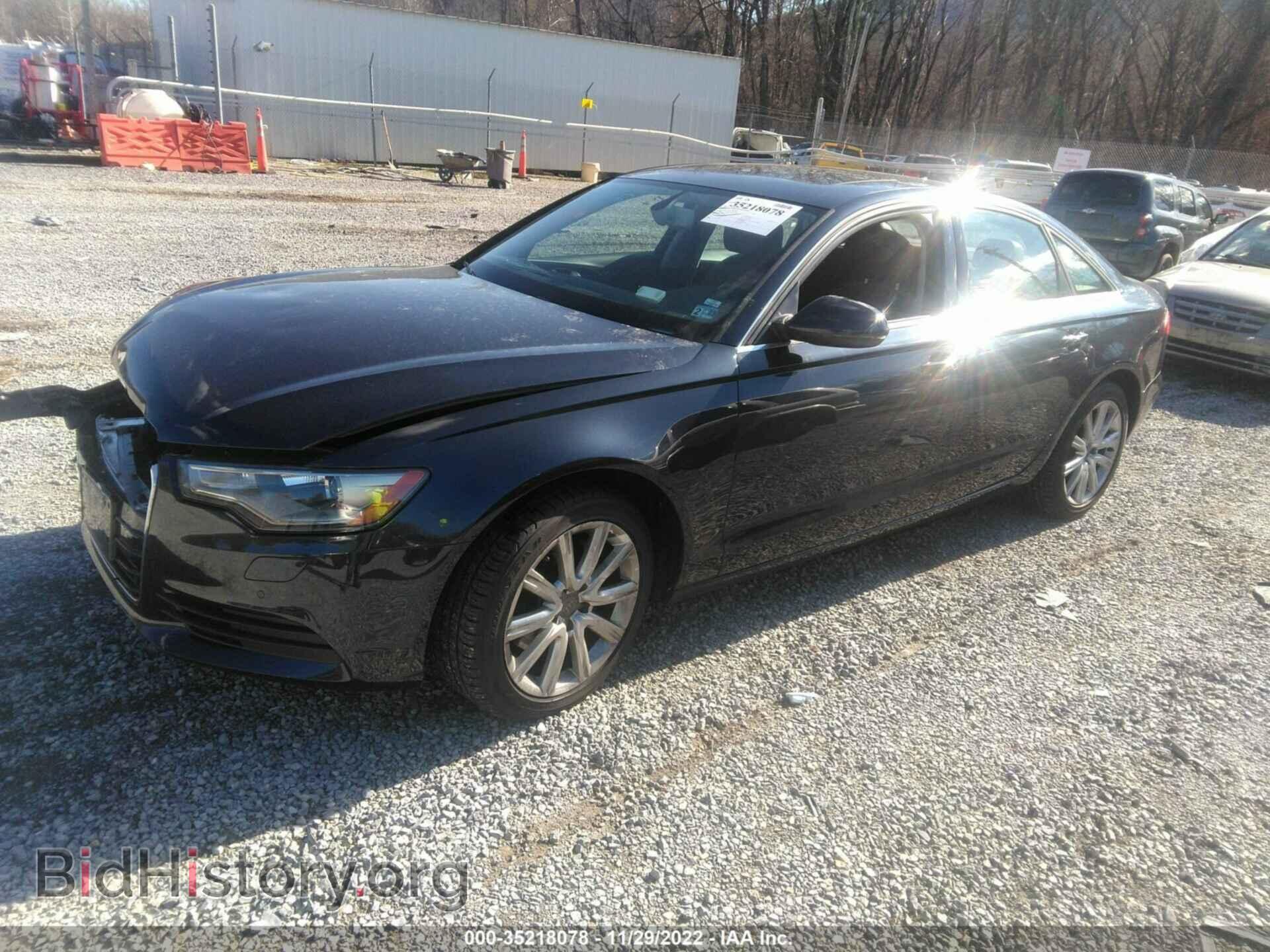 2013 AUDI A6 - VIN: WAUGFAFC9DN024694 - Photo 2