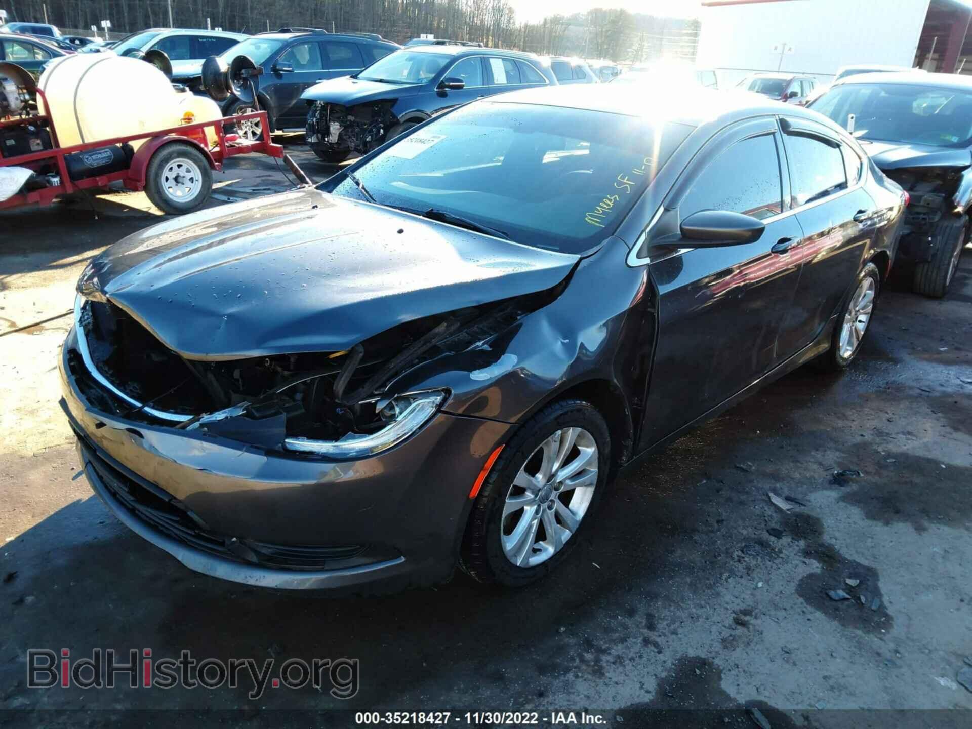 2016 CHRYSLER 200 - VIN: 1C3CCCFB1GN195820 - Фото 2