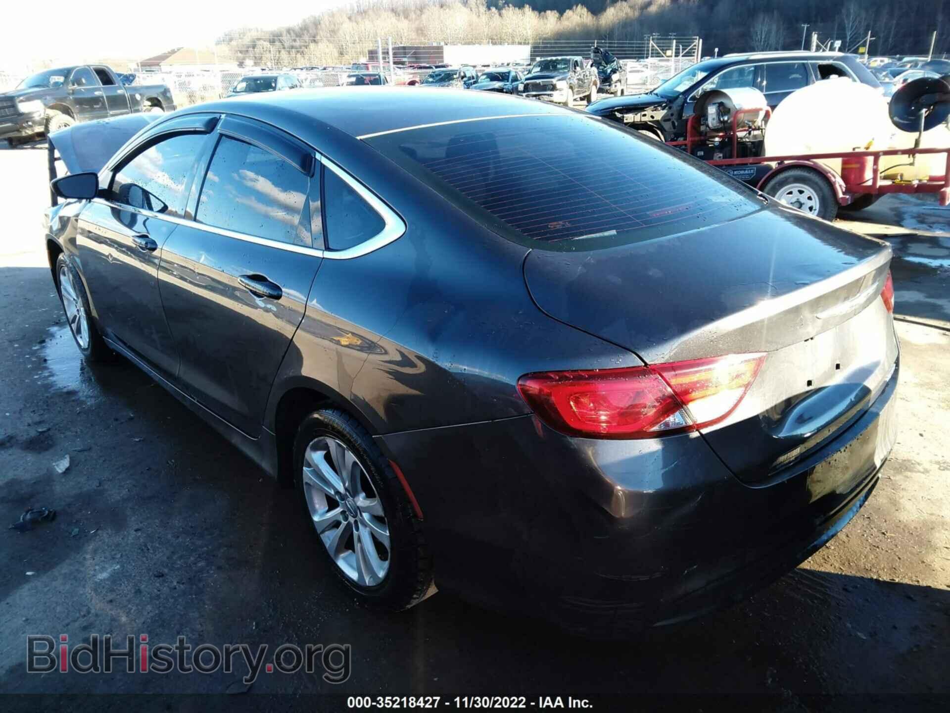 2016 CHRYSLER 200 - VIN: 1C3CCCFB1GN195820 - Фото 3