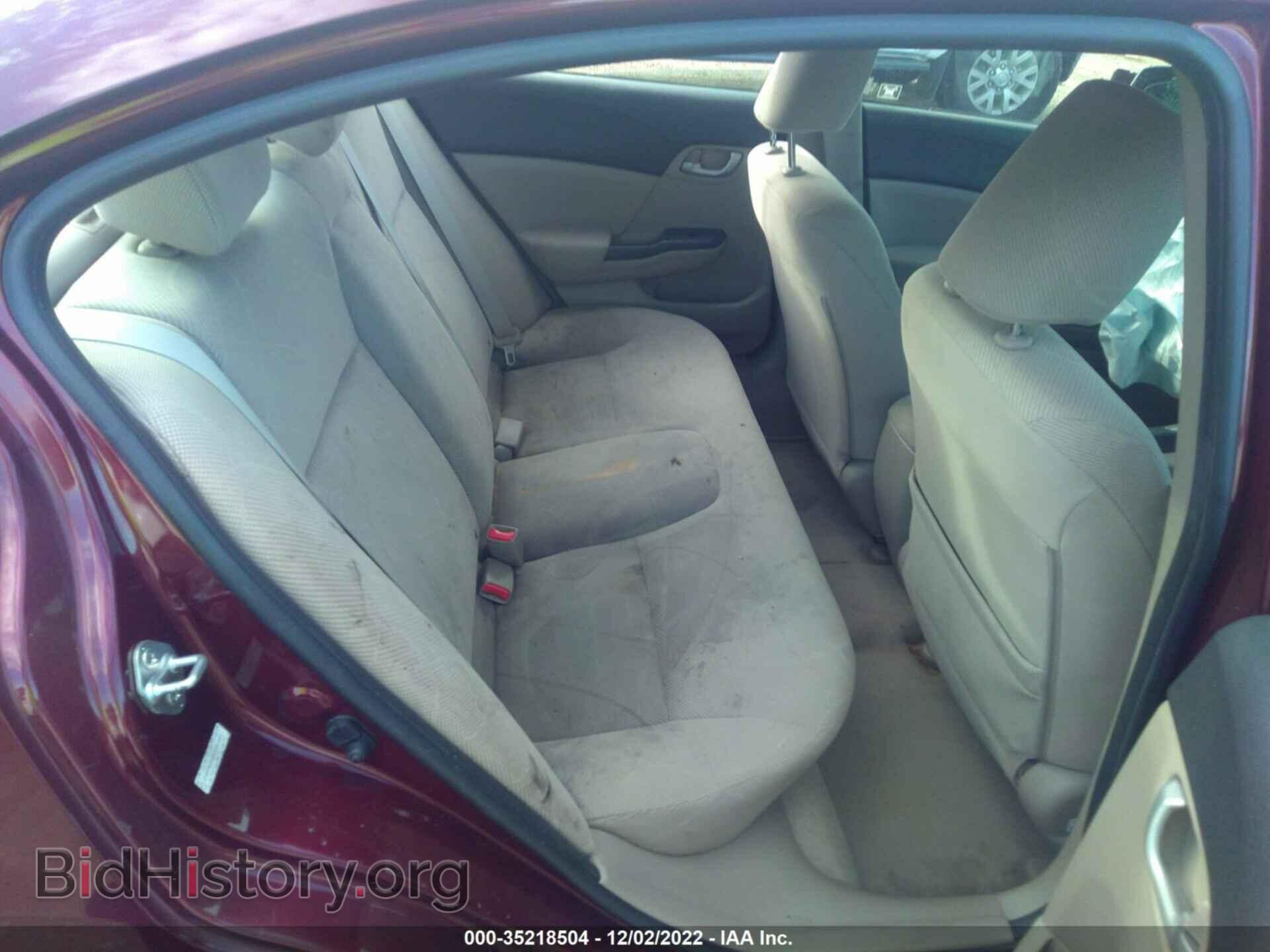 2012 HONDA CIVIC SDN - VIN: JHMFB2F59CS001044 - Фото 8
