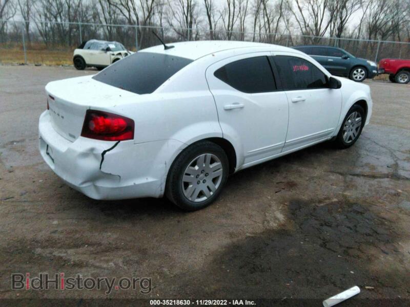 2012 Dodge AVENGER (VIN 1C3CDZABXCN274842) — фото 4 из 11