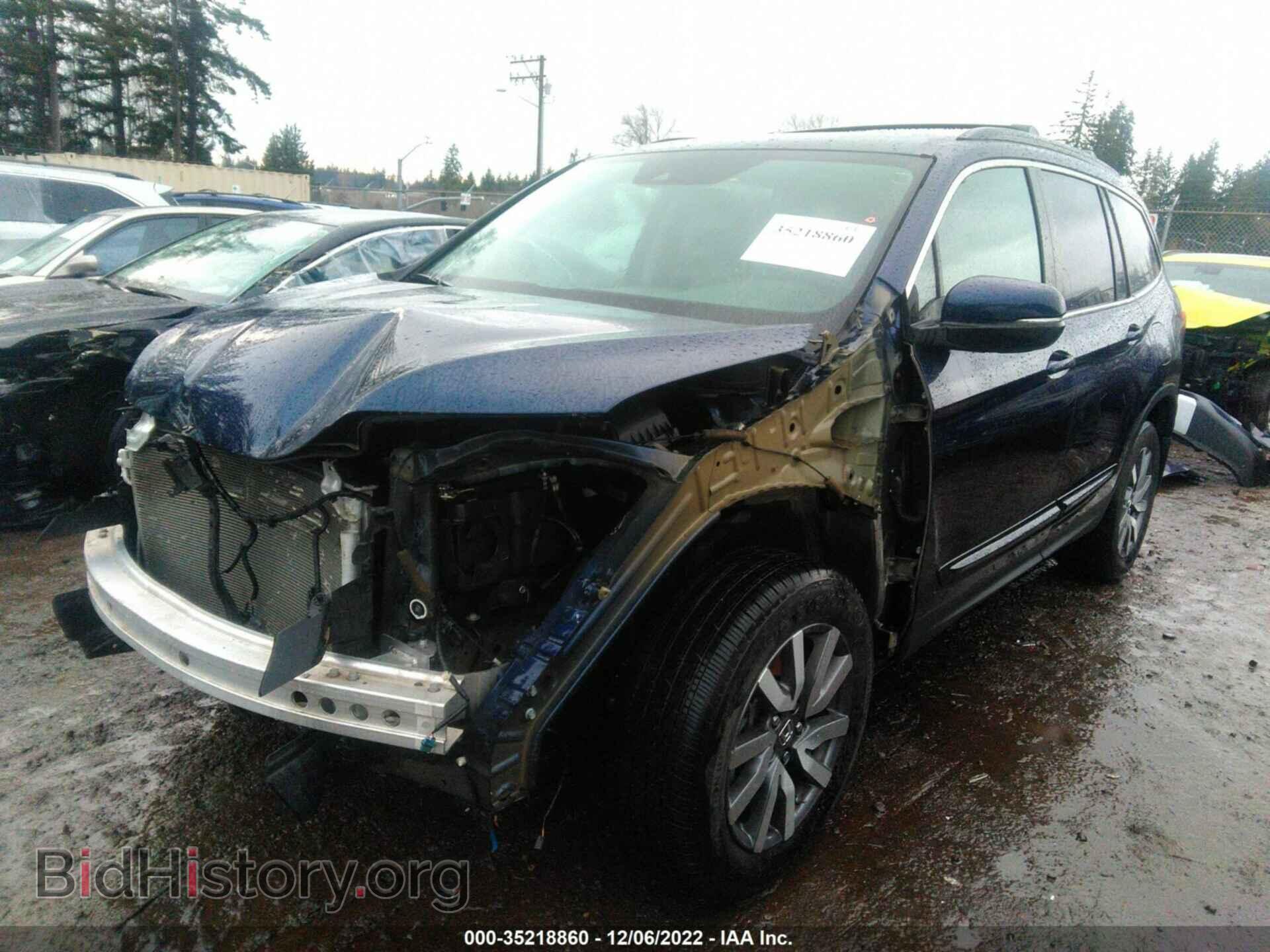 2019 HONDA PILOT - VIN: 5FNYF6H33KB068171 - Фото 2