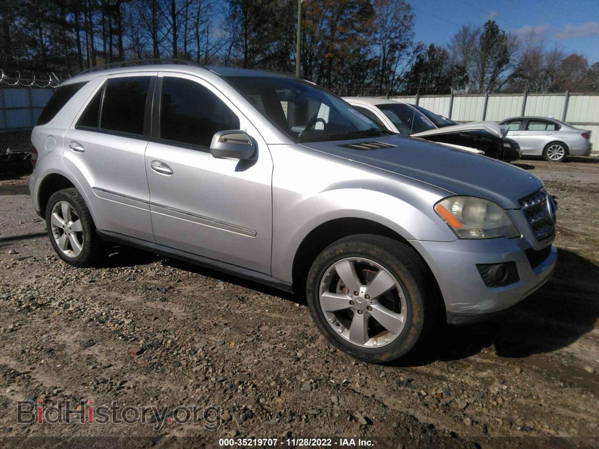 Photo 4JGBB86E29A529540 - MERCEDES-BENZ M-CLASS 2009
