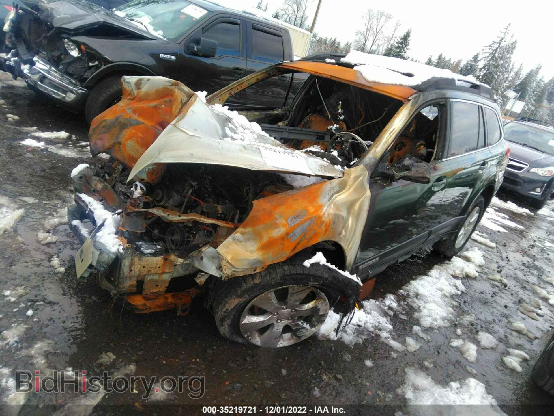 2011 SUBARU OUTBACK - VIN: 4S4BRBKC4B3365005 - Фото 2