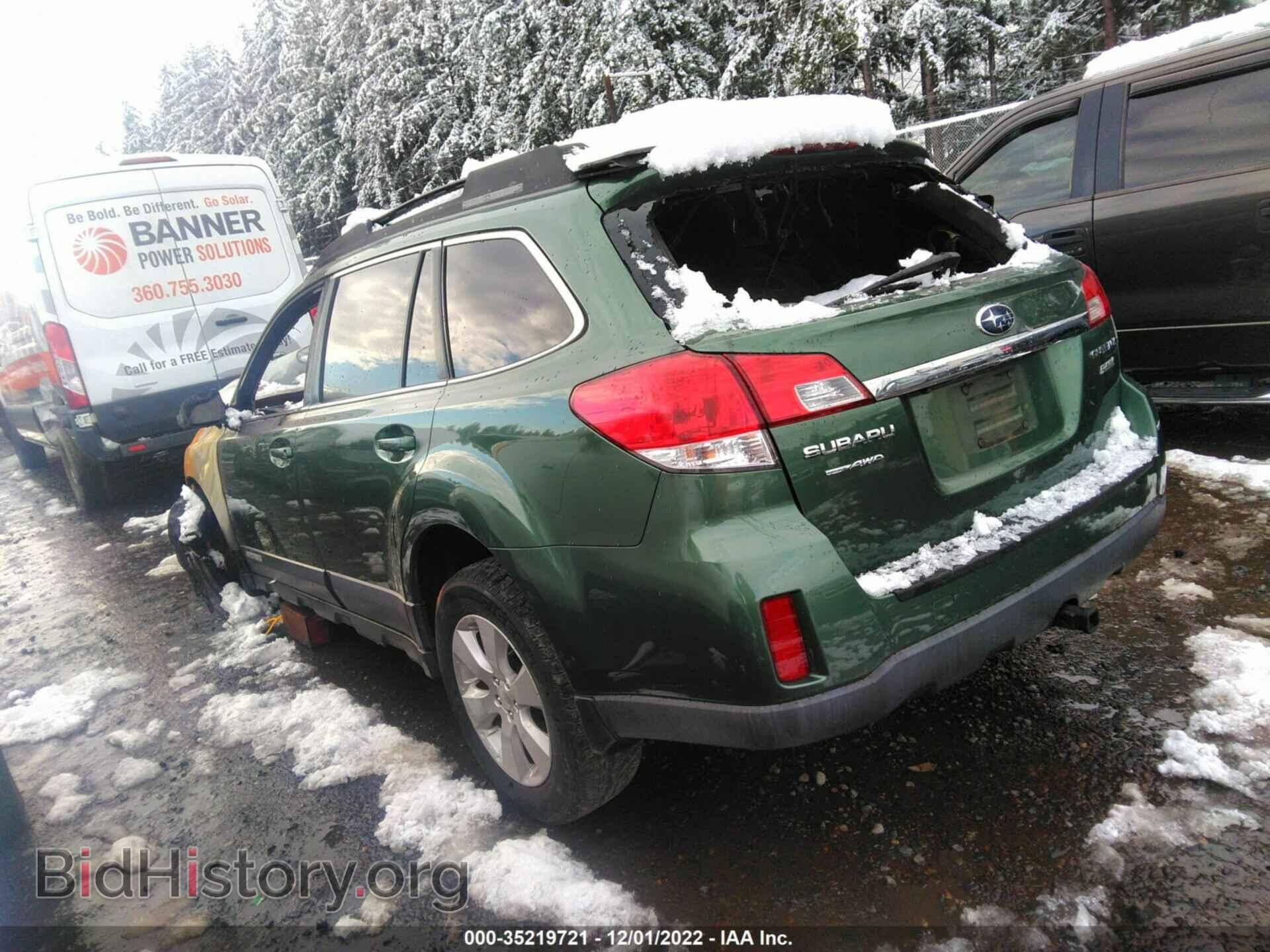 2011 SUBARU OUTBACK - VIN: 4S4BRBKC4B3365005 - Фото 3