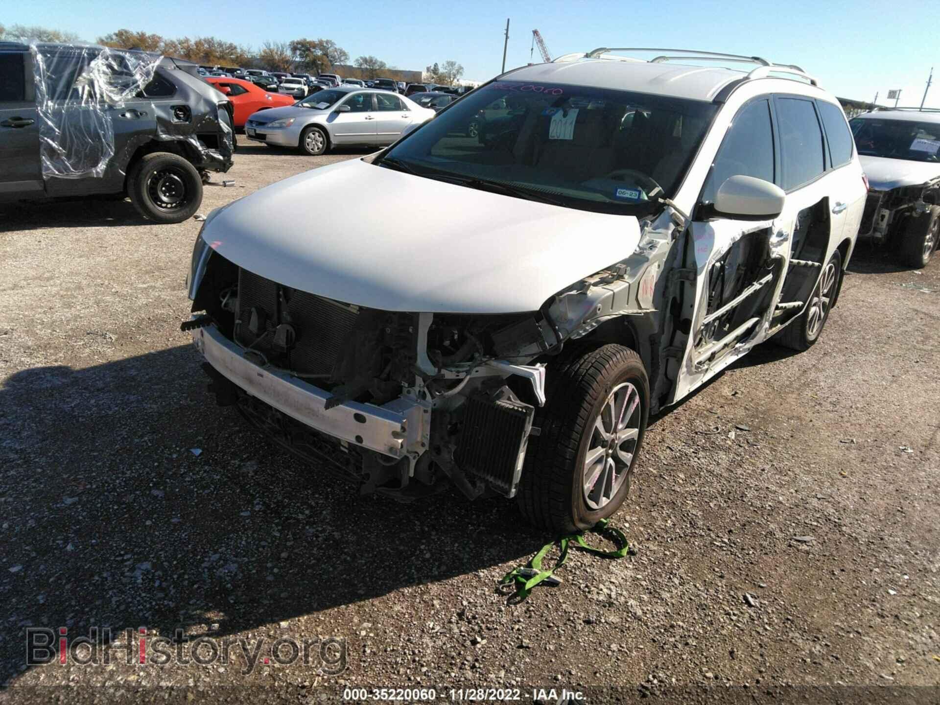 2014 NISSAN PATHFINDER - VIN: 5N1AR2MN5EC627323 - Фото 2