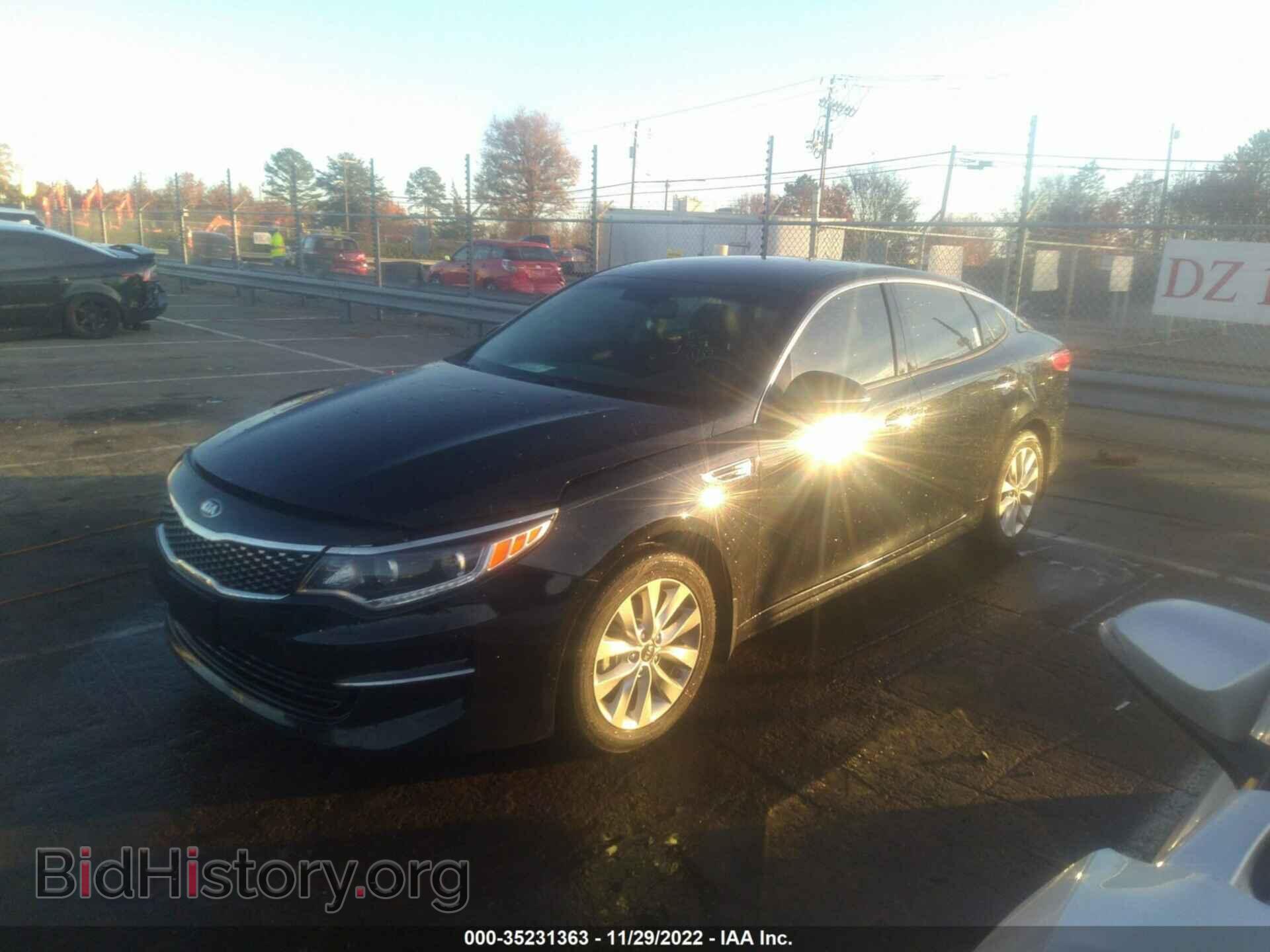 2016 KIA OPTIMA - VIN: 5XXGU4L39GG109954 - Фото 2