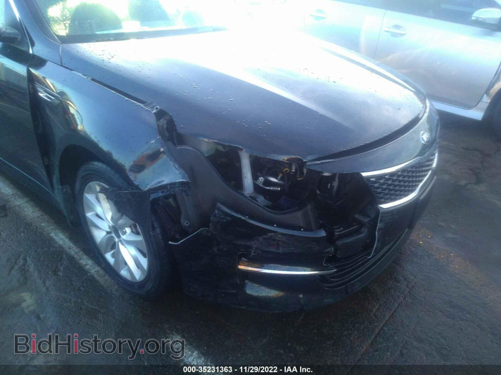 2016 KIA OPTIMA - VIN: 5XXGU4L39GG109954 - Фото 6