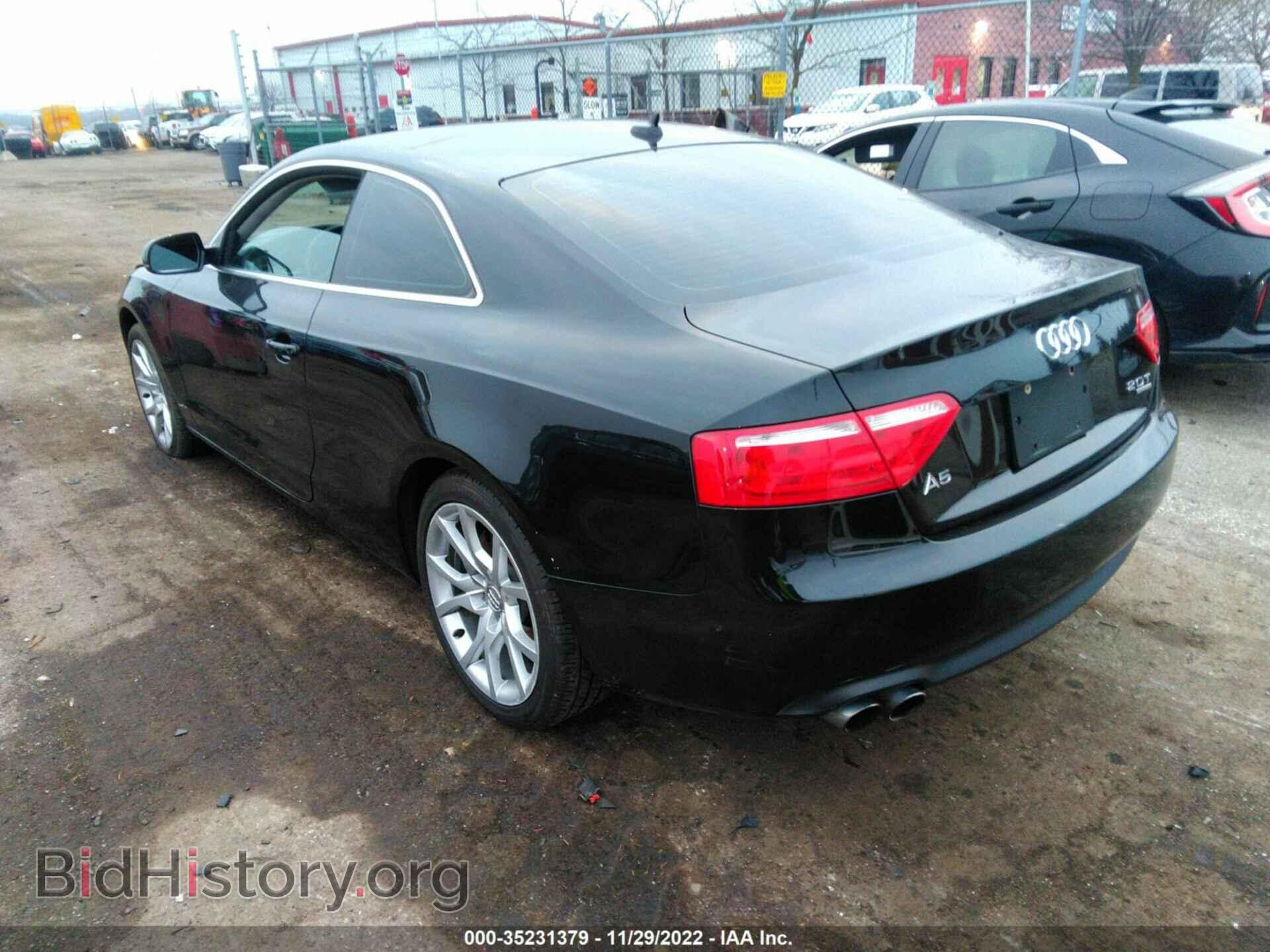 2011 AUDI A5 - VIN: WAUCFAFR4BA033777 - Фото 3