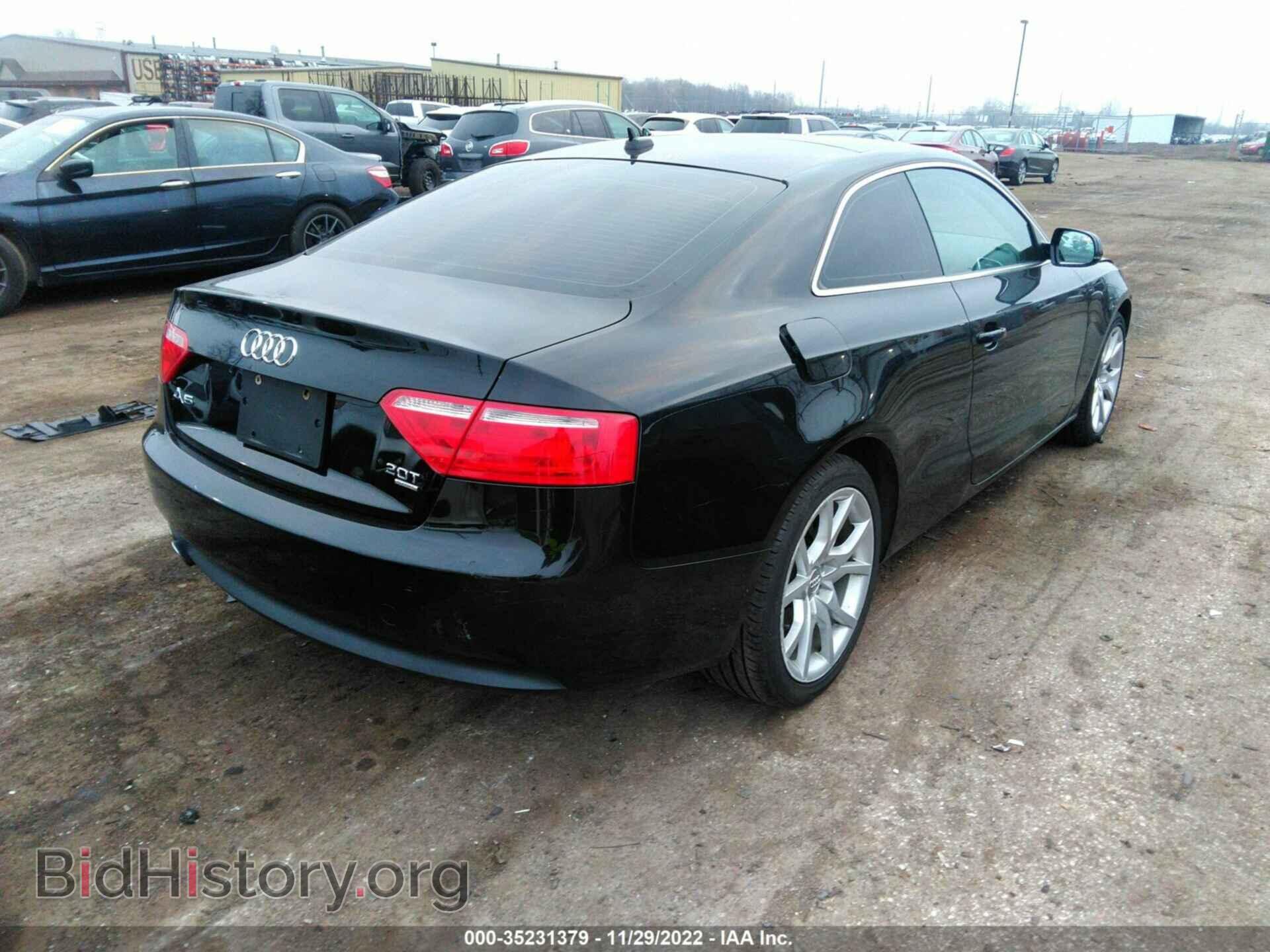 2011 AUDI A5 - VIN: WAUCFAFR4BA033777 - Фото 4