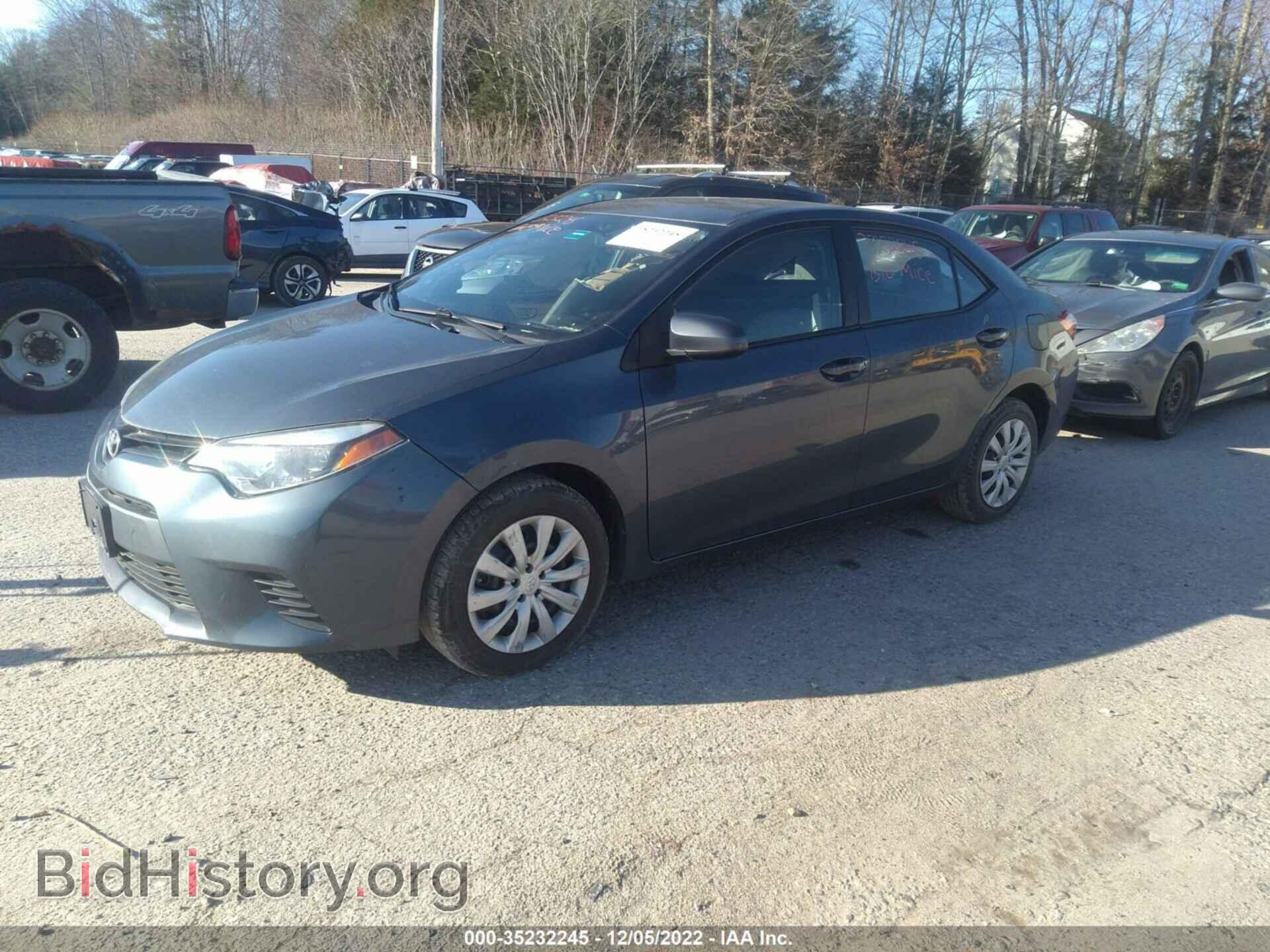 2014 TOYOTA COROLLA - VIN: 2T1BURHE2EC066869 - Фото 2