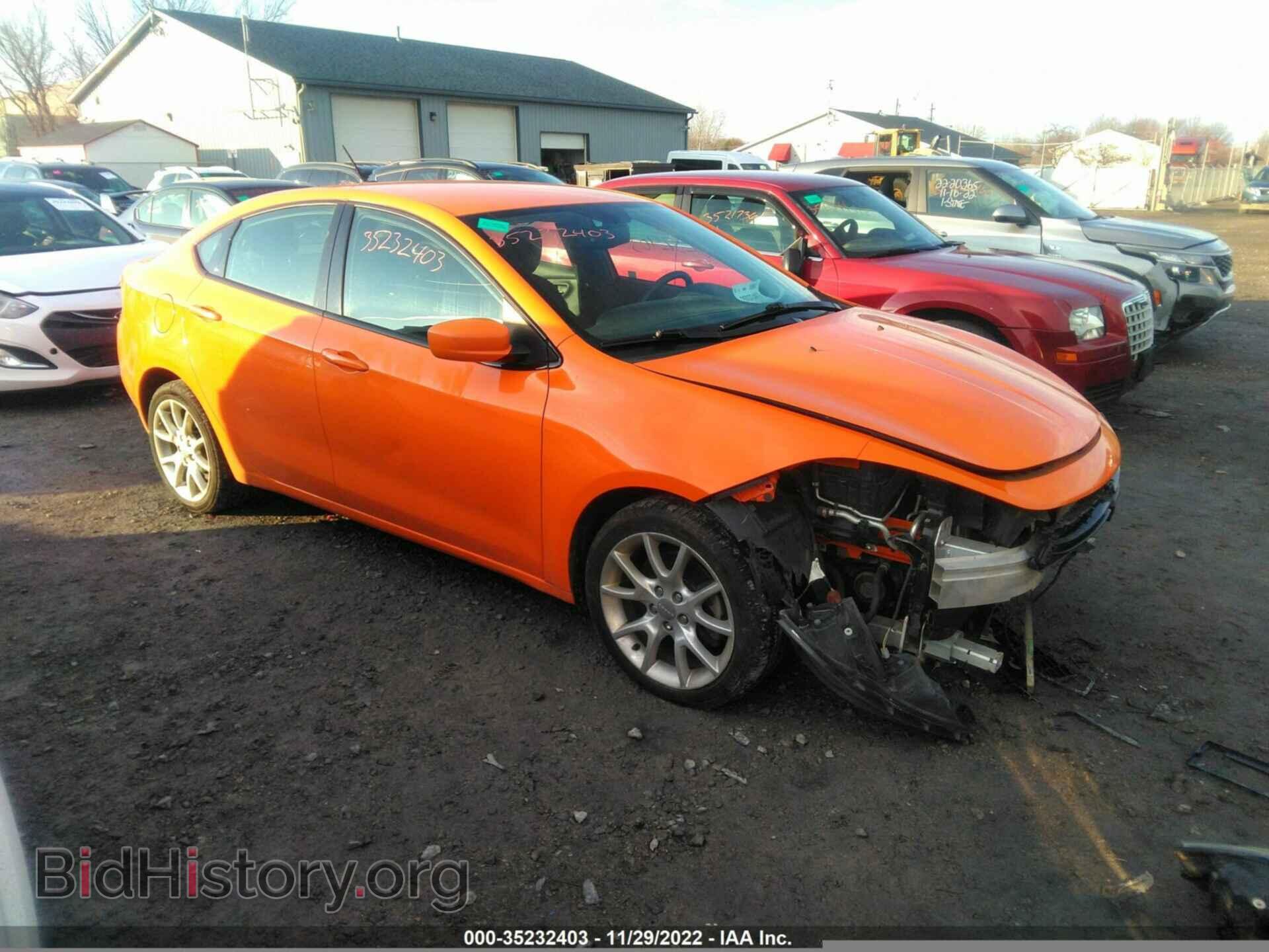 Photo 1C3CDFBA5DD339480 - DODGE DART 2013