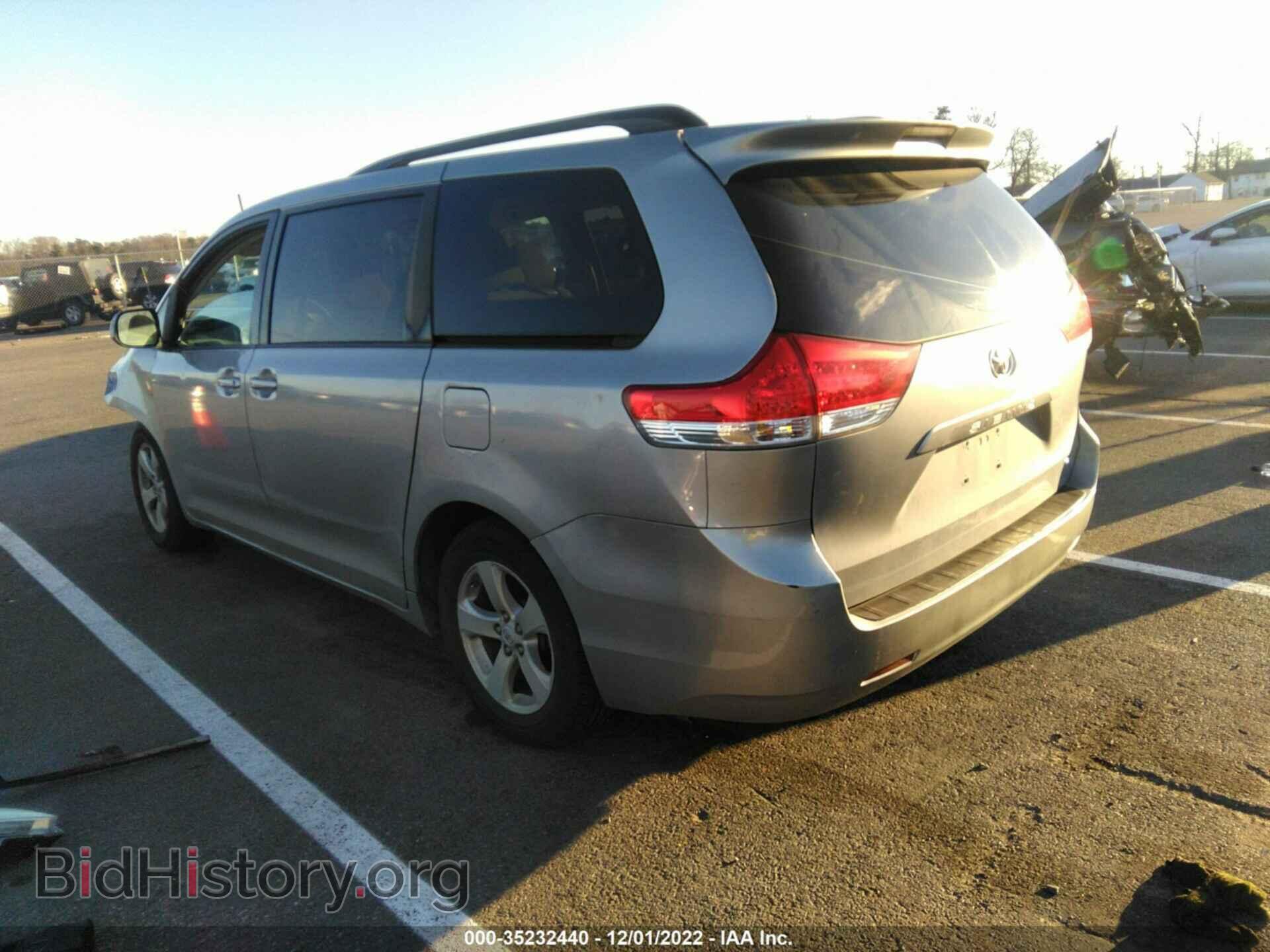 2012 TOYOTA SIENNA - VIN: 5TDKK3DC1CS206907 - Фото 3