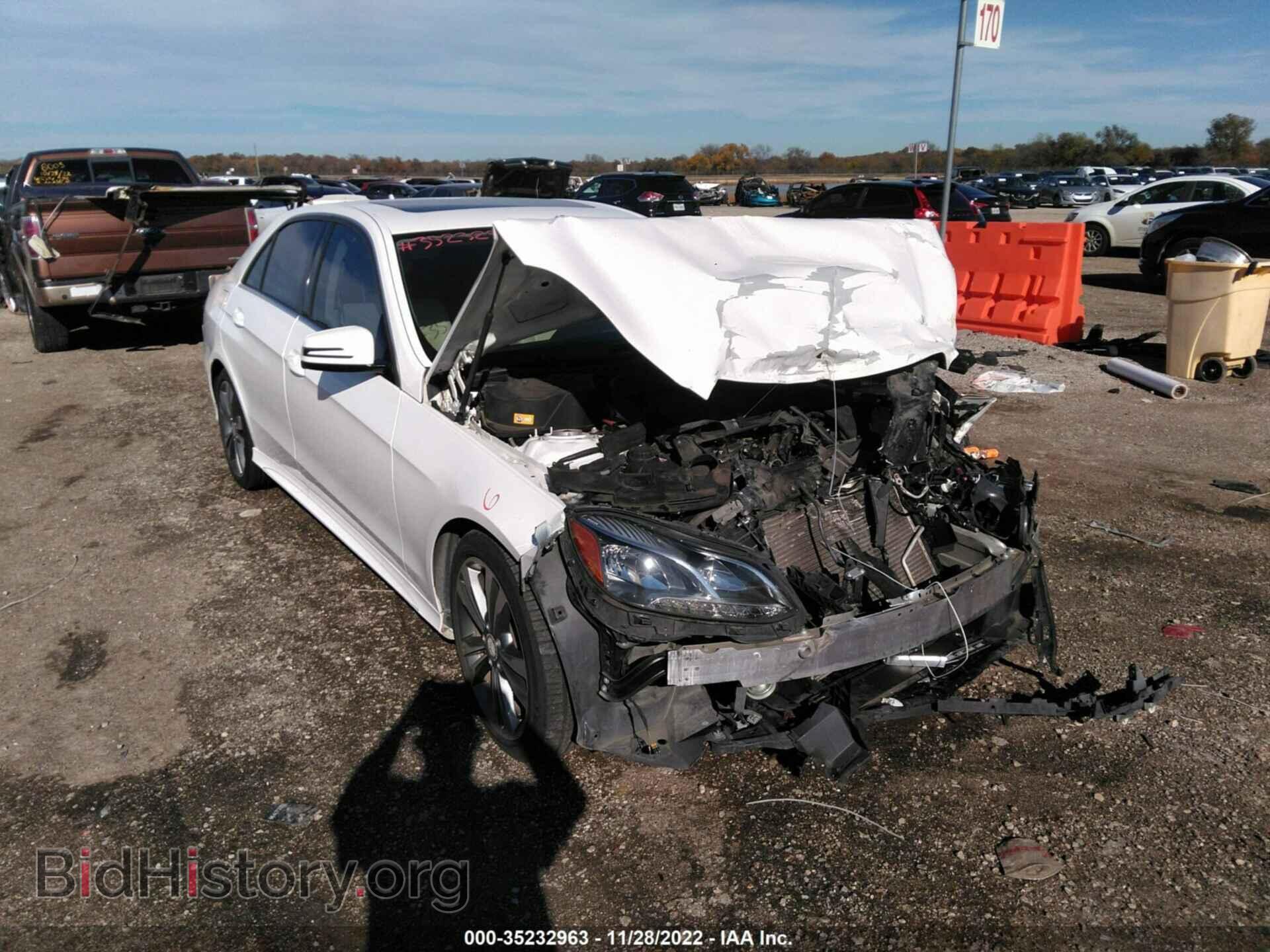 Photo WDDHF5KB9EA908838 - MERCEDES-BENZ E-CLASS 2014
