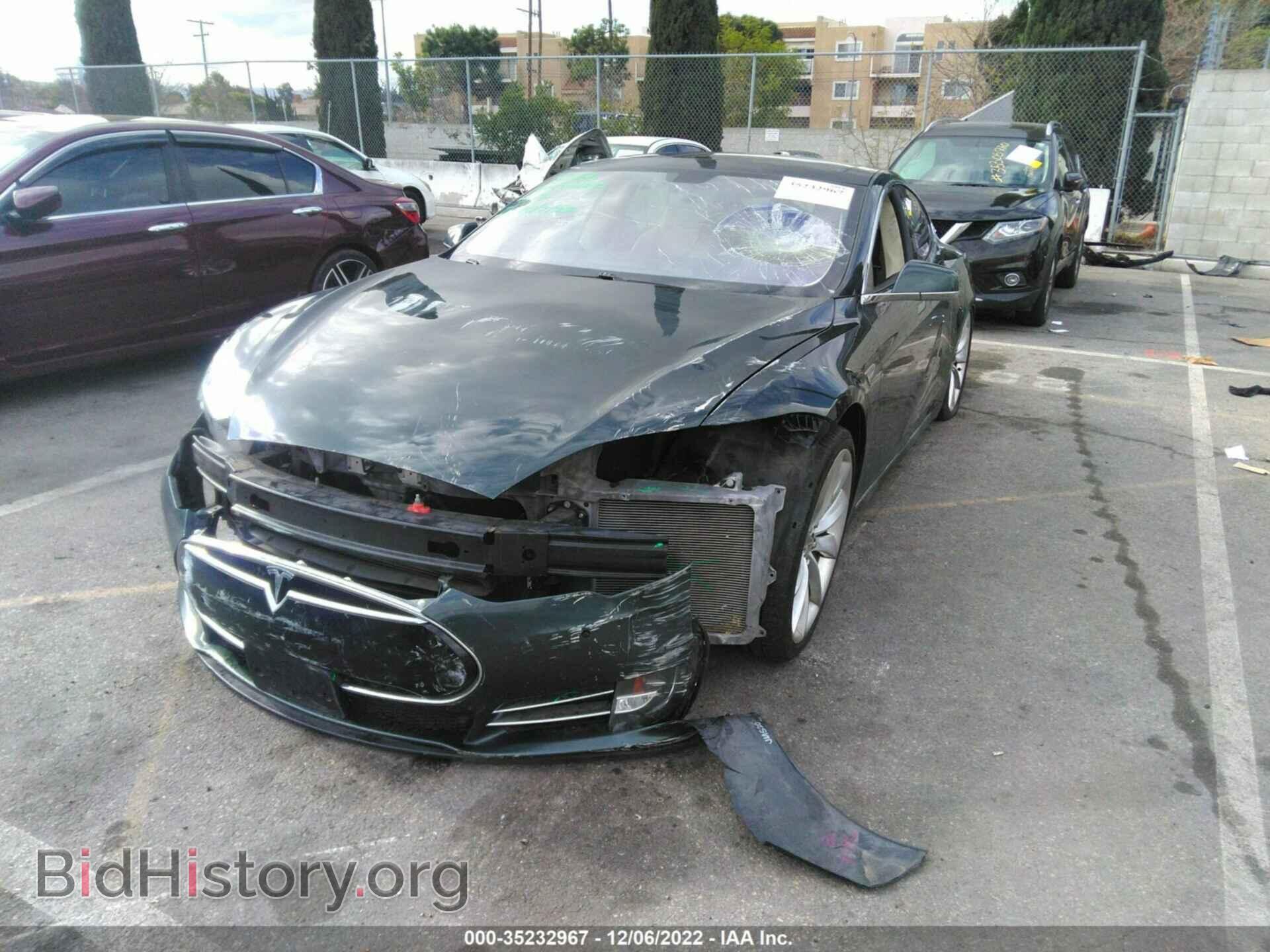 2014 TESLA MODEL S - VIN: 5YJSA1H17EFP33504 - Photo 2
