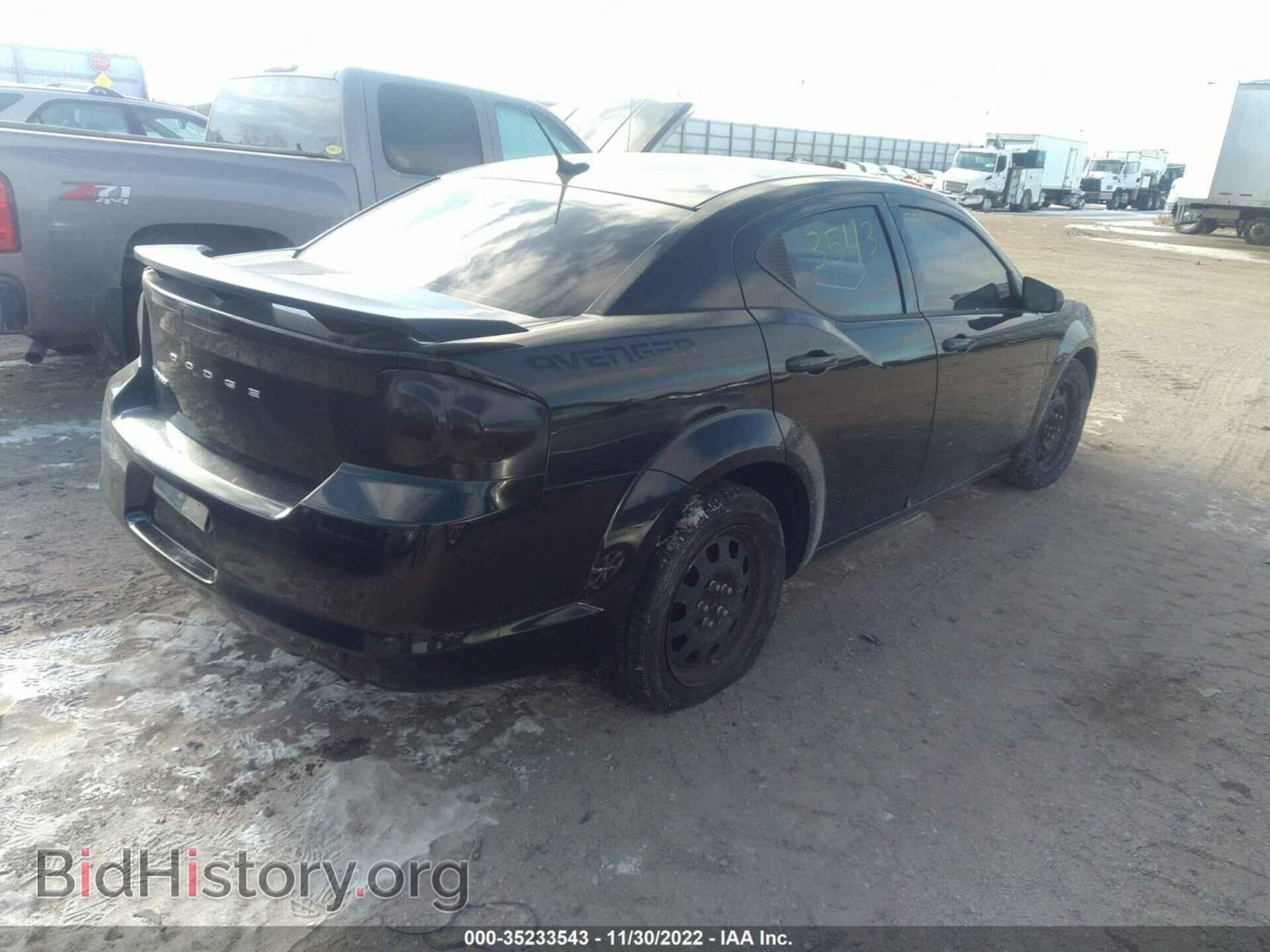 2012 DODGE AVENGER - VIN: 1C3CDZAB8CN136183 - Фото 4