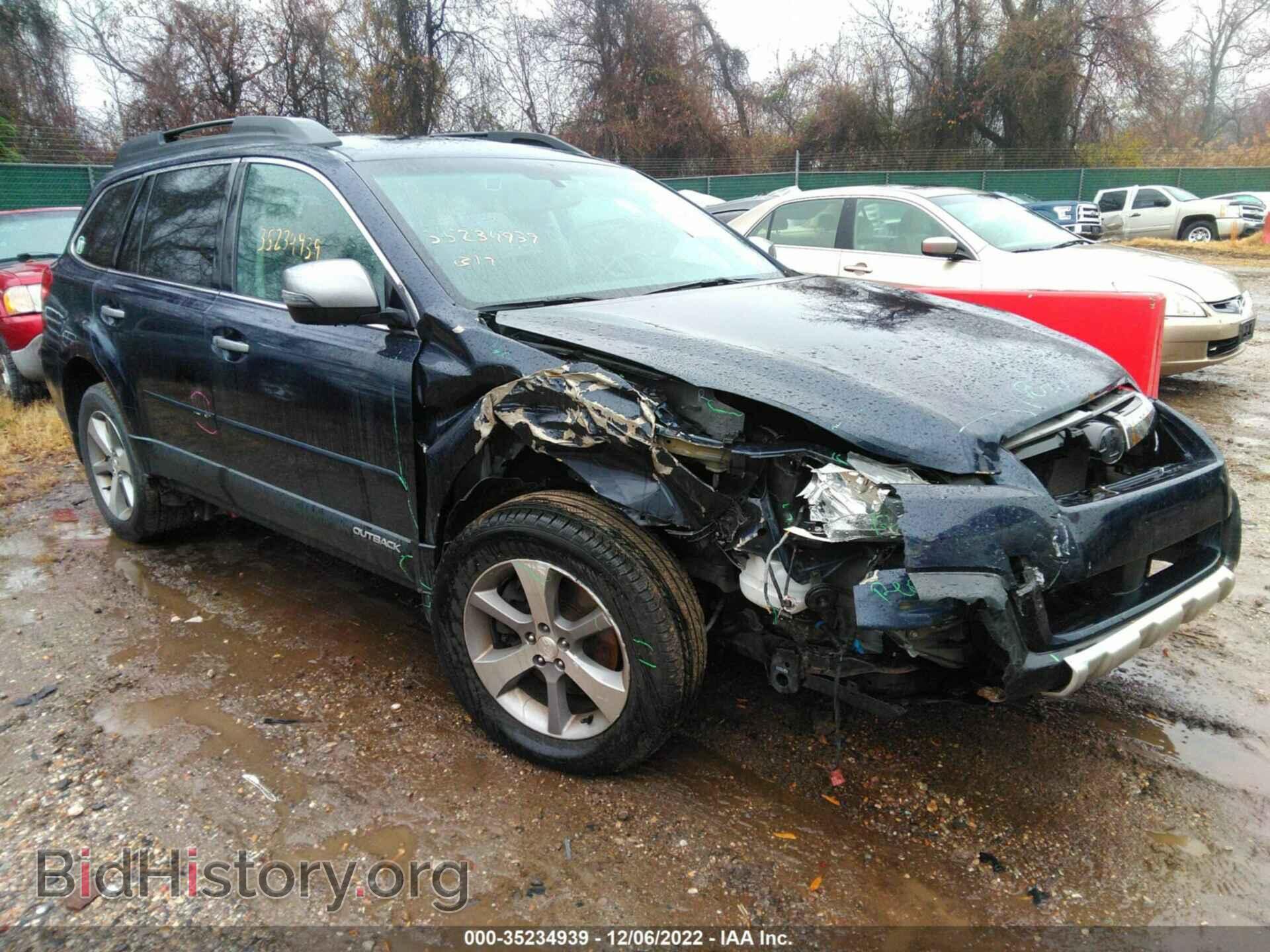 Фотография 4S4BRDPC4E2238009 - SUBARU OUTBACK 2014