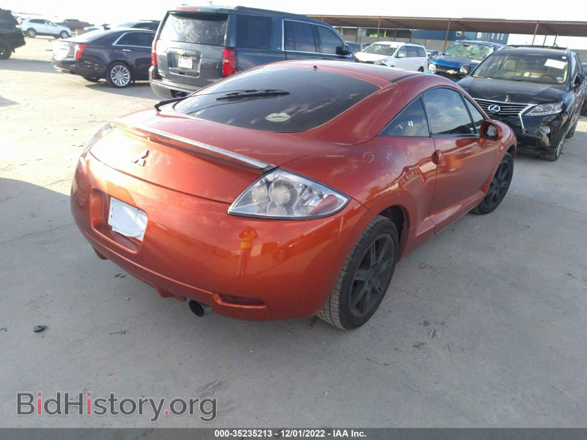 2006 MITSUBISHI ECLIPSE - VIN: 4A3AK34T26E015628 - Фото 4