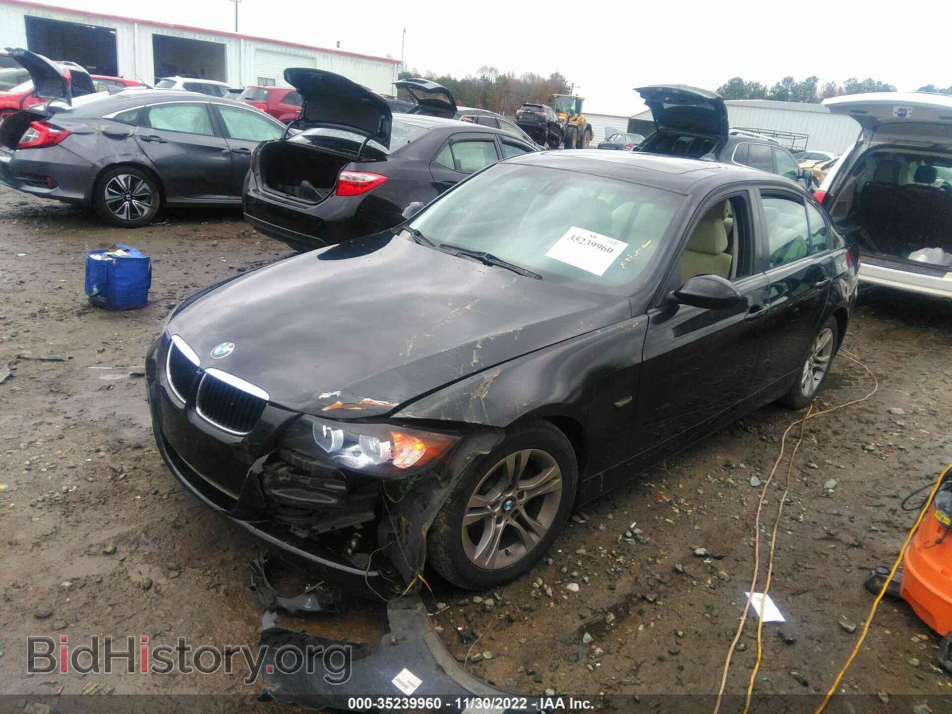 2008 BMW 3 SERIES - VIN: WBAVA33588P142396 - Фото 2