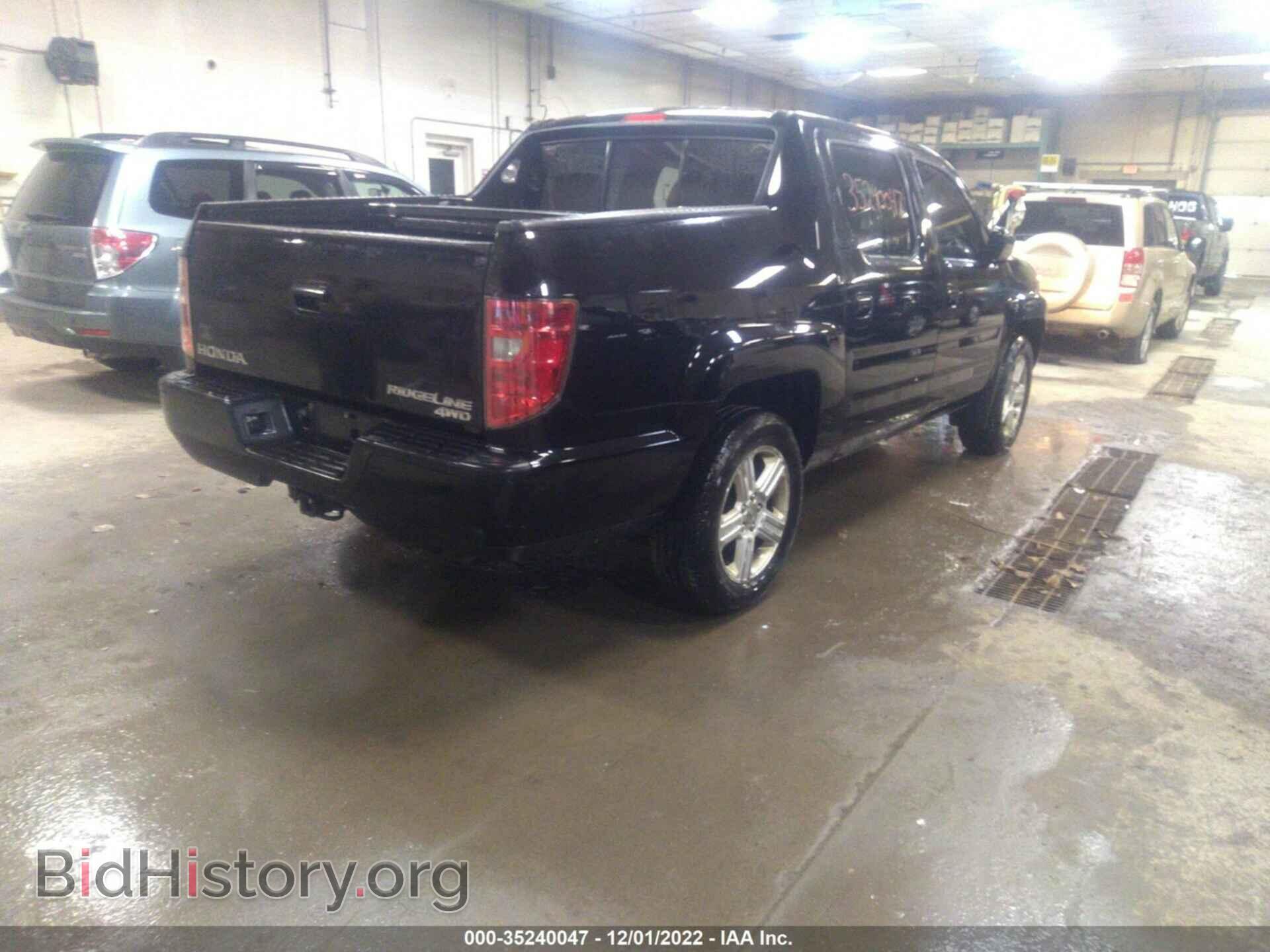2010 HONDA RIDGELINE - VIN: 5FPYK1F51AB008365 - Фото 4