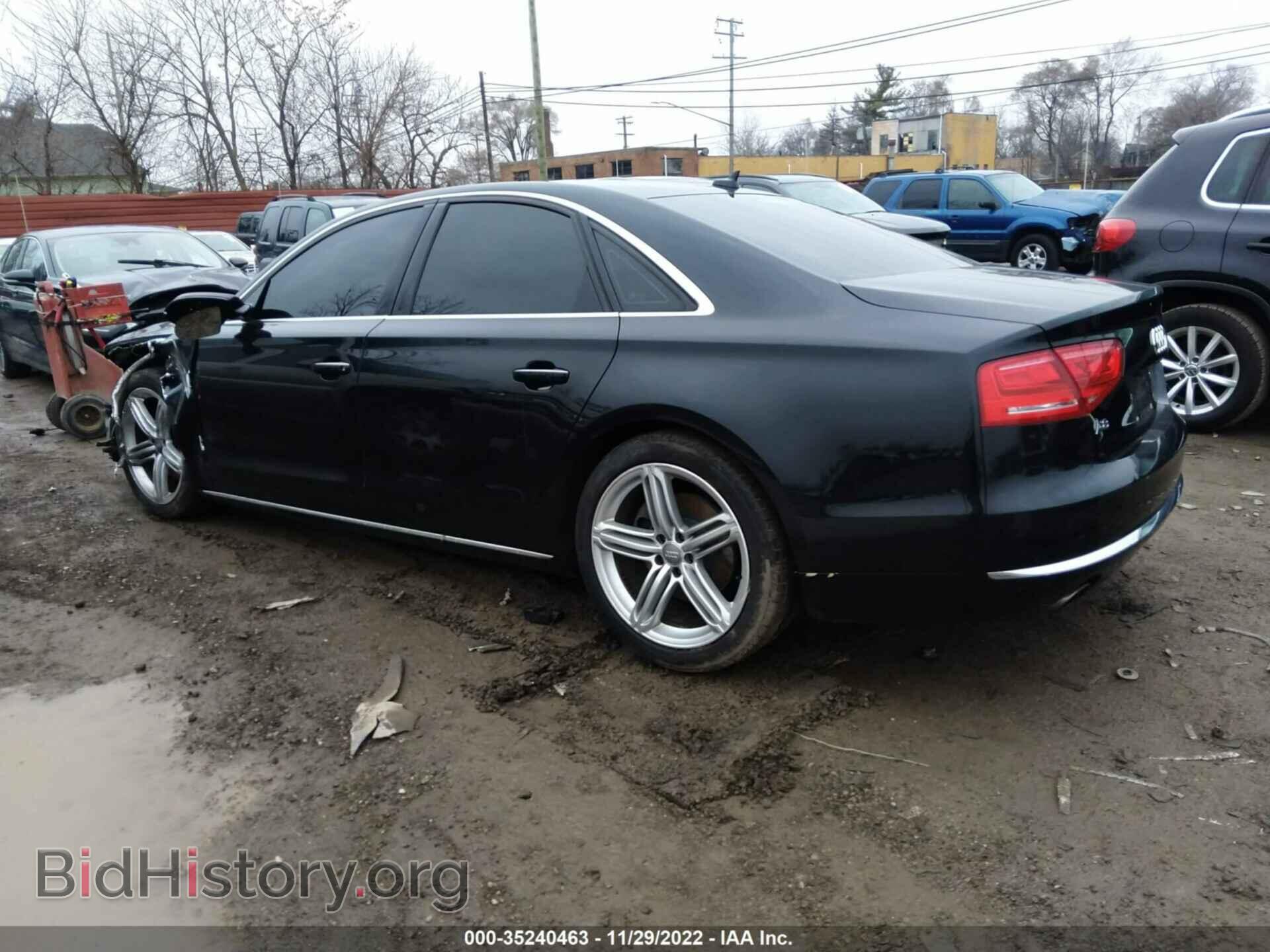 2013 AUDI A8 - VIN: WAUAGAFD1DN001437 - Фото 3