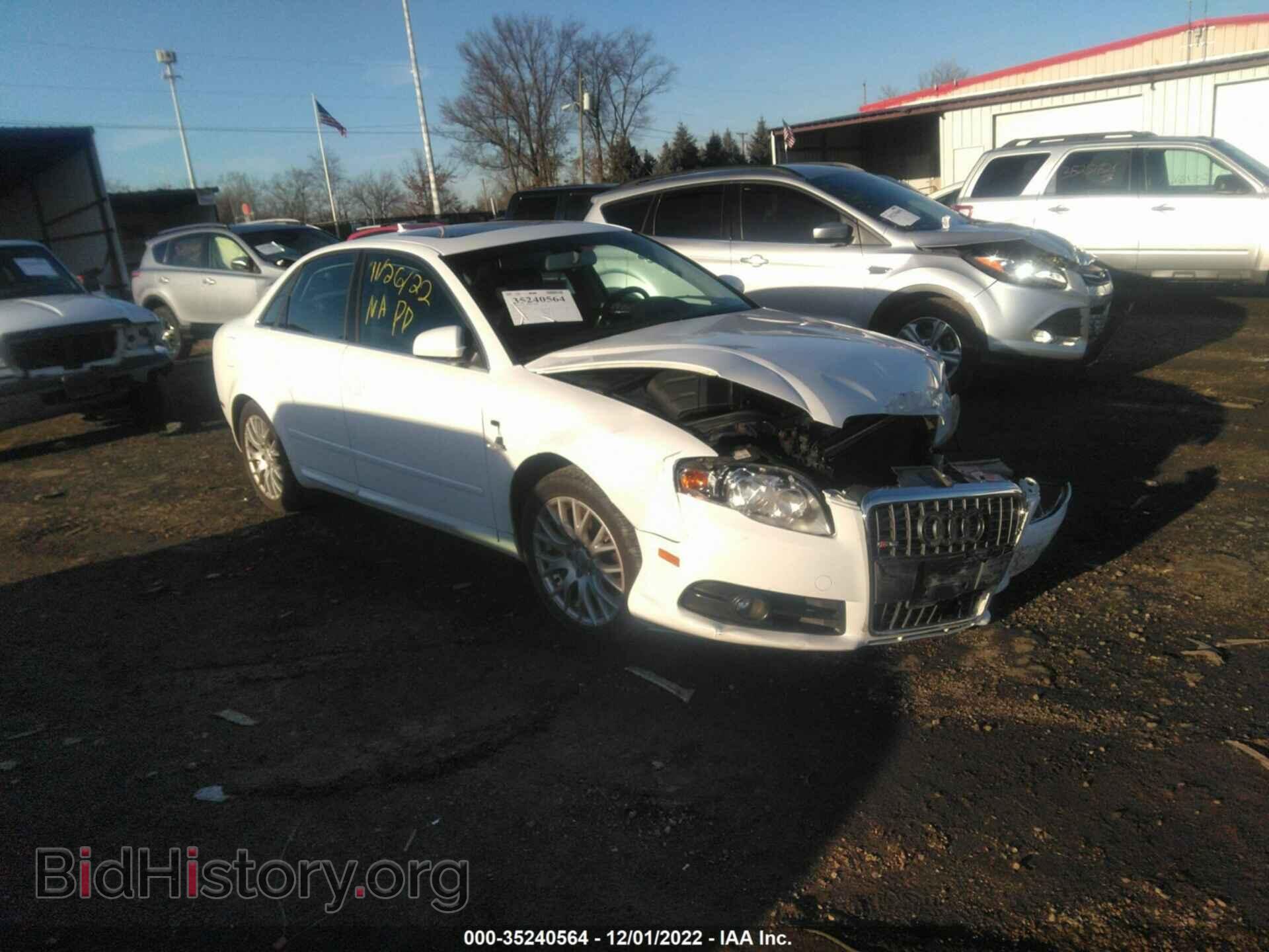Photo WAUDF78E68A166860 - AUDI A4 2008