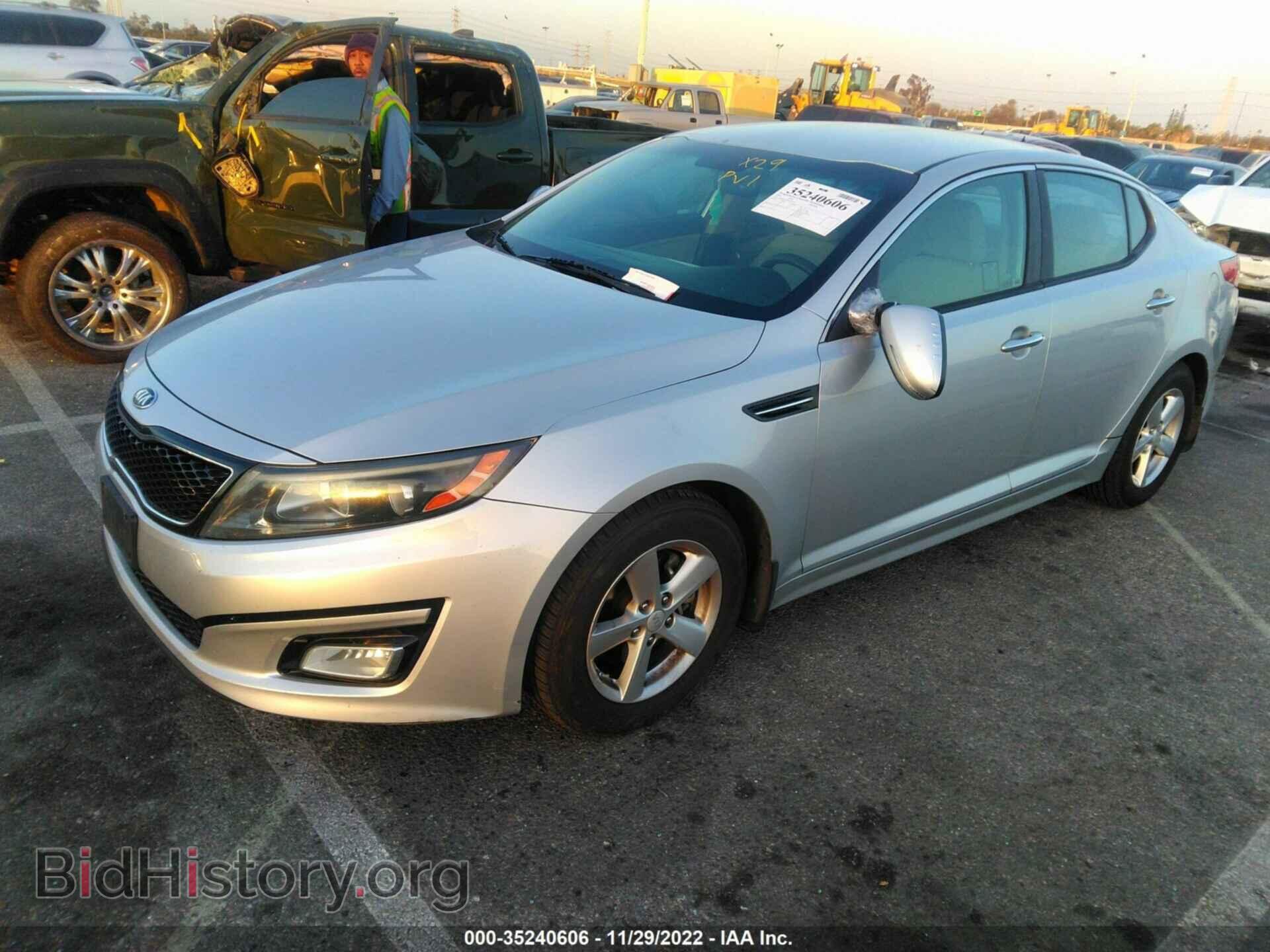 2014 KIA OPTIMA - VIN: 5XXGM4A7XEG270199 - Фото 2