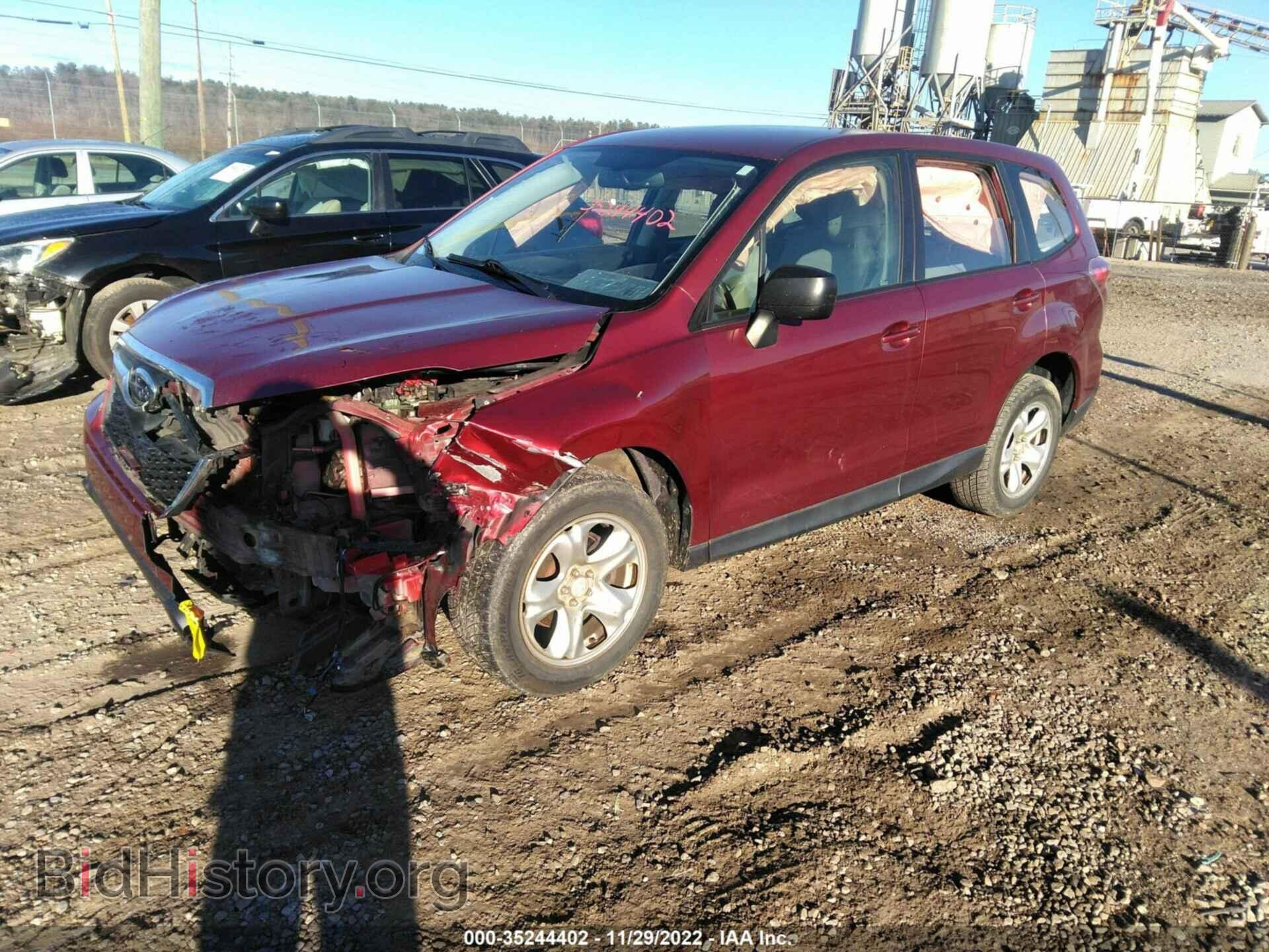 2014 SUBARU FORESTER - VIN: JF2SJAAC2EH487880 - Фото 2