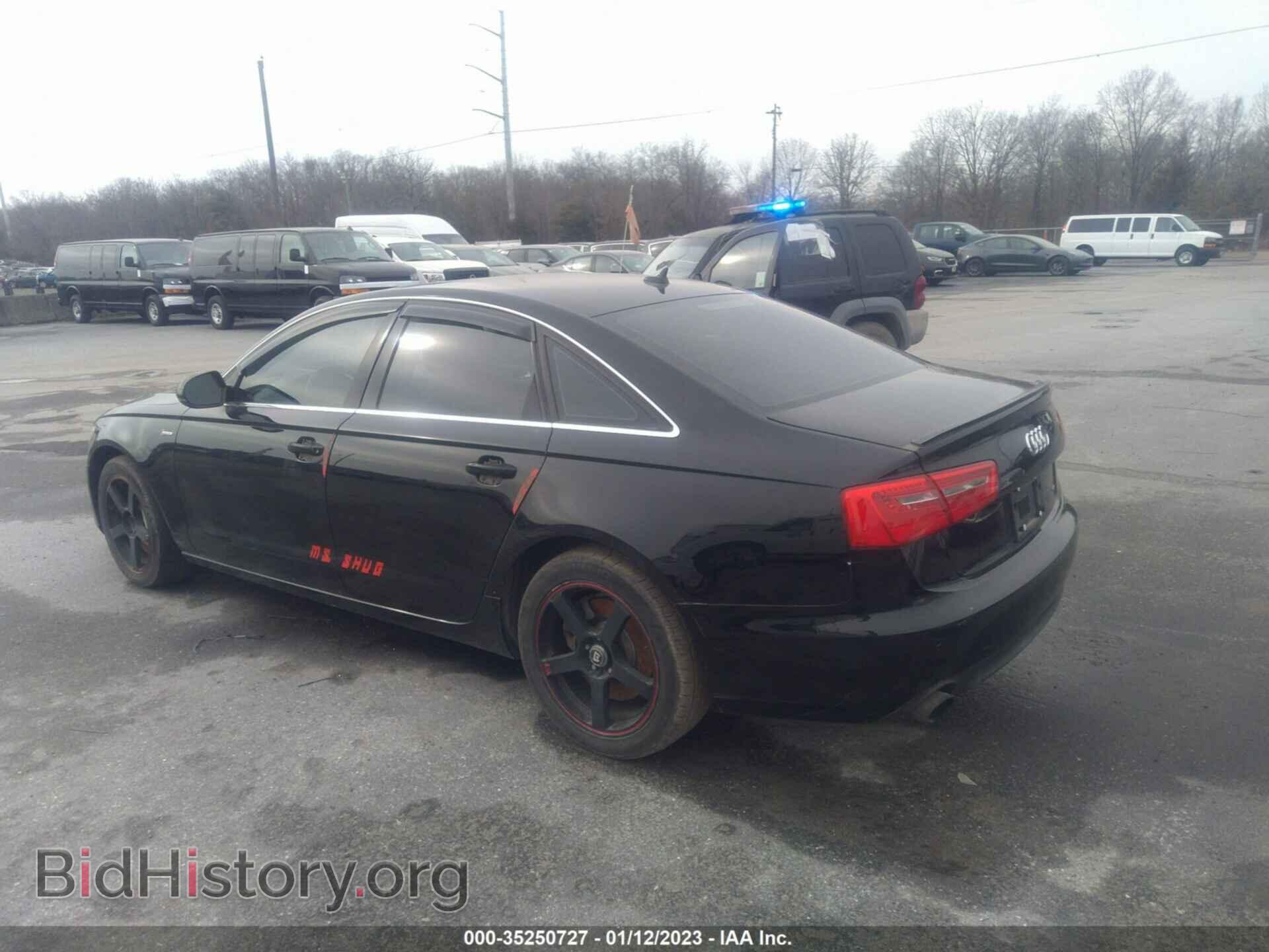 2012 AUDI A6 - VIN: WAUGGAFC2CN096350 - Фото 3