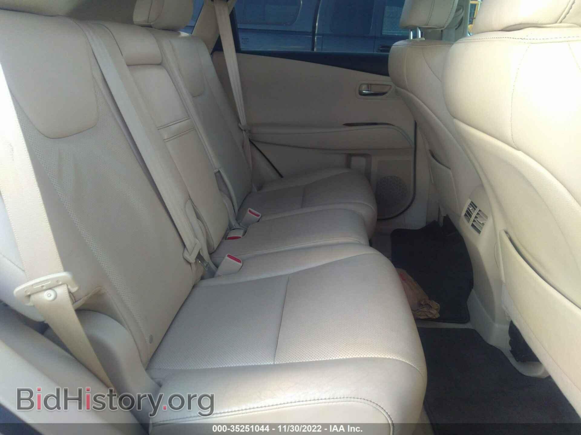 2013 LEXUS RX 350 - VIN: 2T2ZK1BA5DC089116 - Фото 8