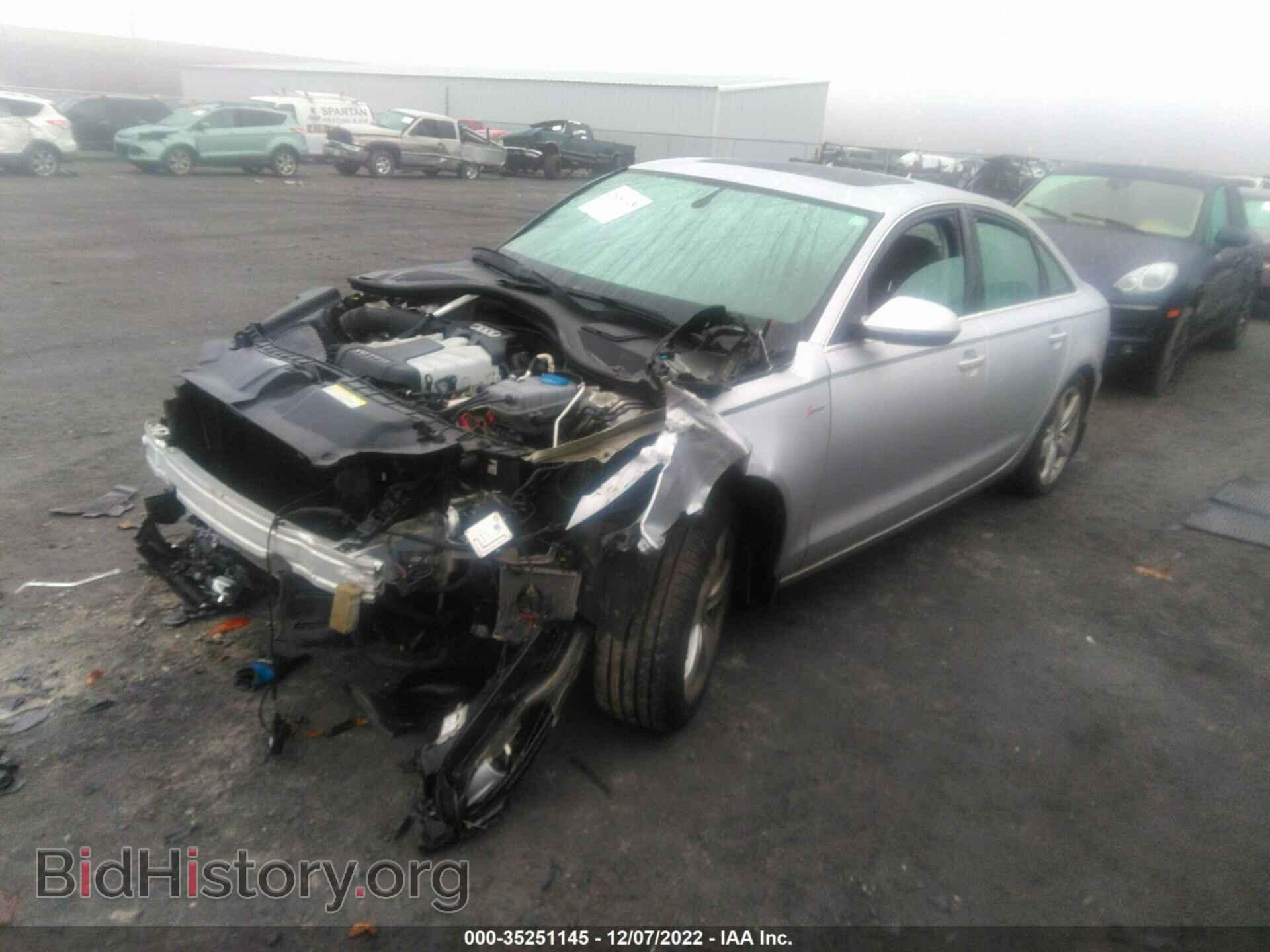 2012 AUDI A6 - VIN: WAUGGBFC2CN101939 - Фото 2