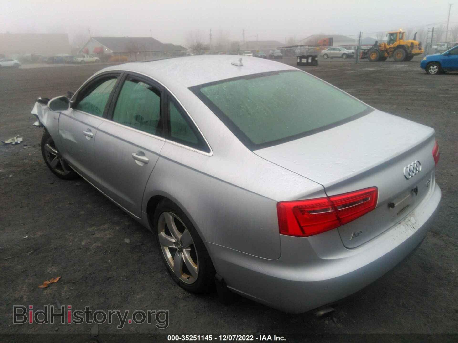2012 AUDI A6 - VIN: WAUGGBFC2CN101939 - Фото 3