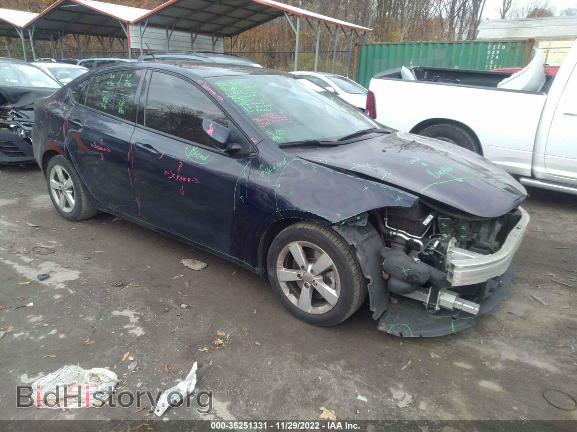 Фотография 1C3CDFBB4FD123230 - DODGE DART 2015