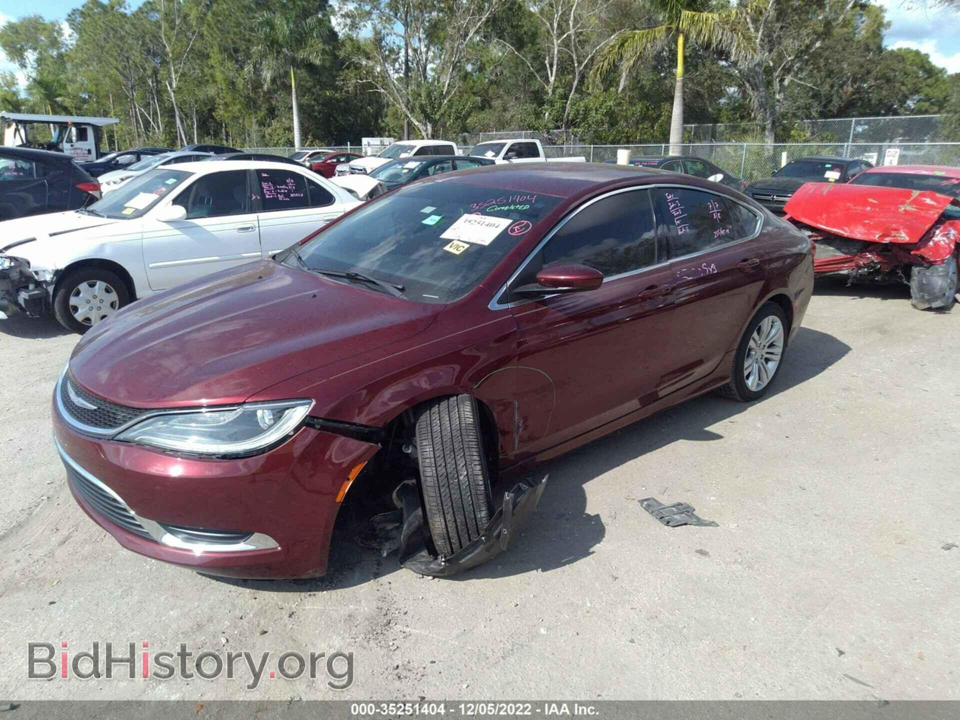 2016 CHRYSLER 200 - VIN: 1C3CCCAB3GN107809 - Фото 2
