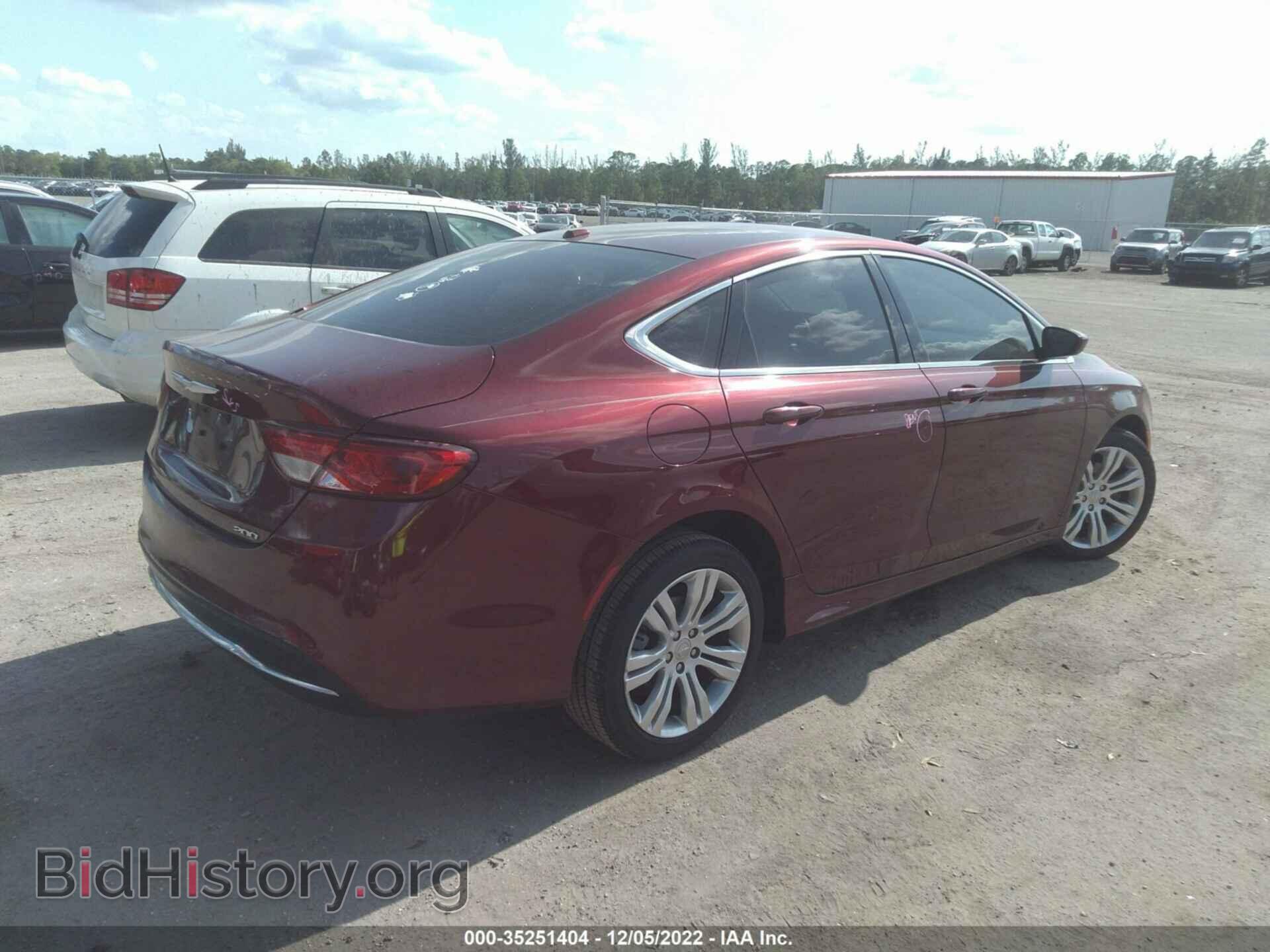 2016 CHRYSLER 200 - VIN: 1C3CCCAB3GN107809 - Фото 4