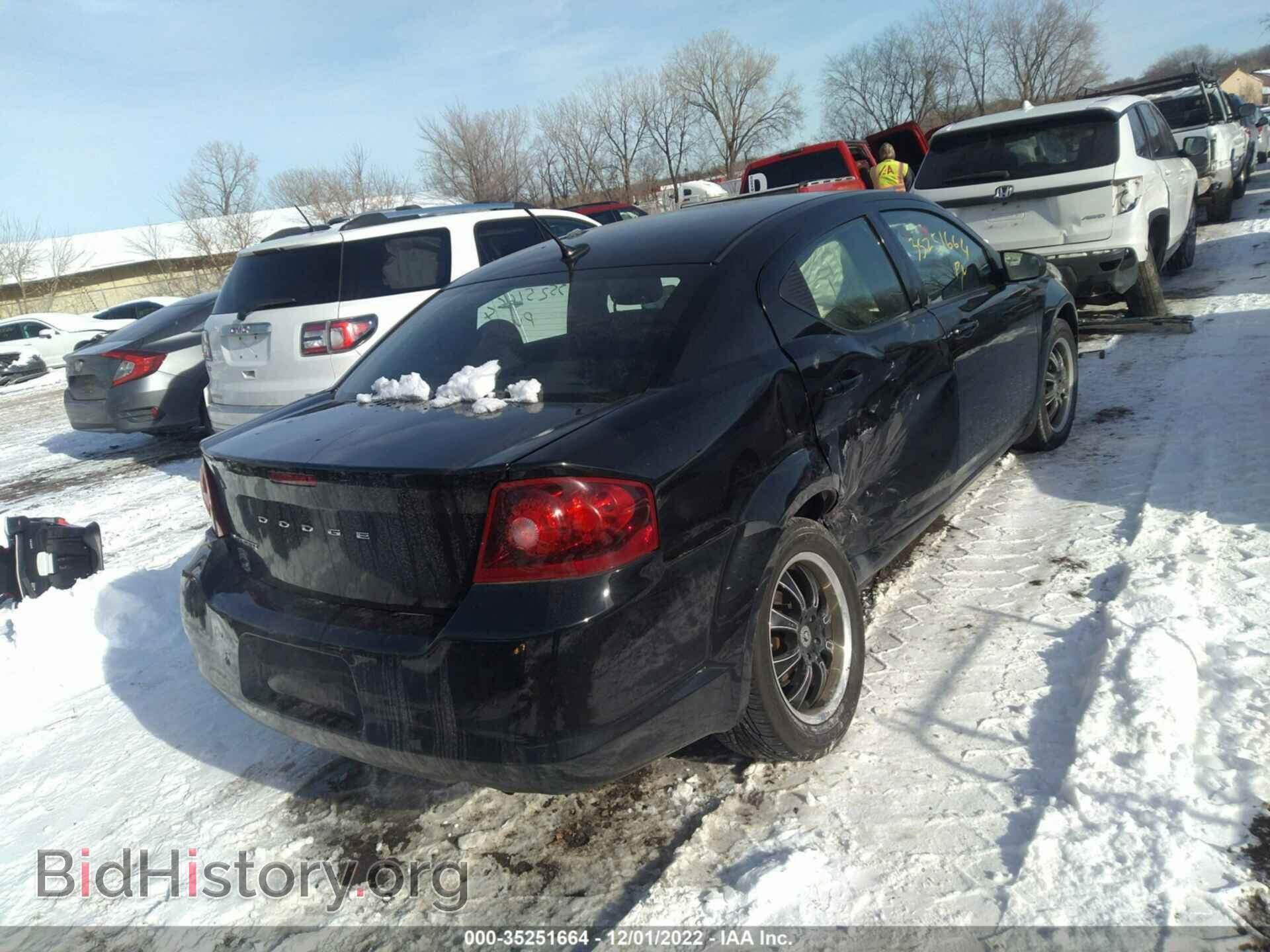 2012 DODGE AVENGER - VIN: 1C3CDZAB5CN109622 - Фото 4