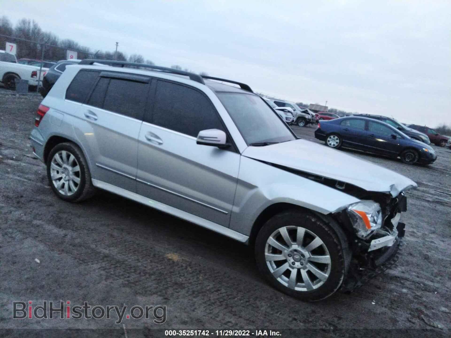 Photo WDCGG8HB2CF862873 - MERCEDES-BENZ GLK-CLASS 2012