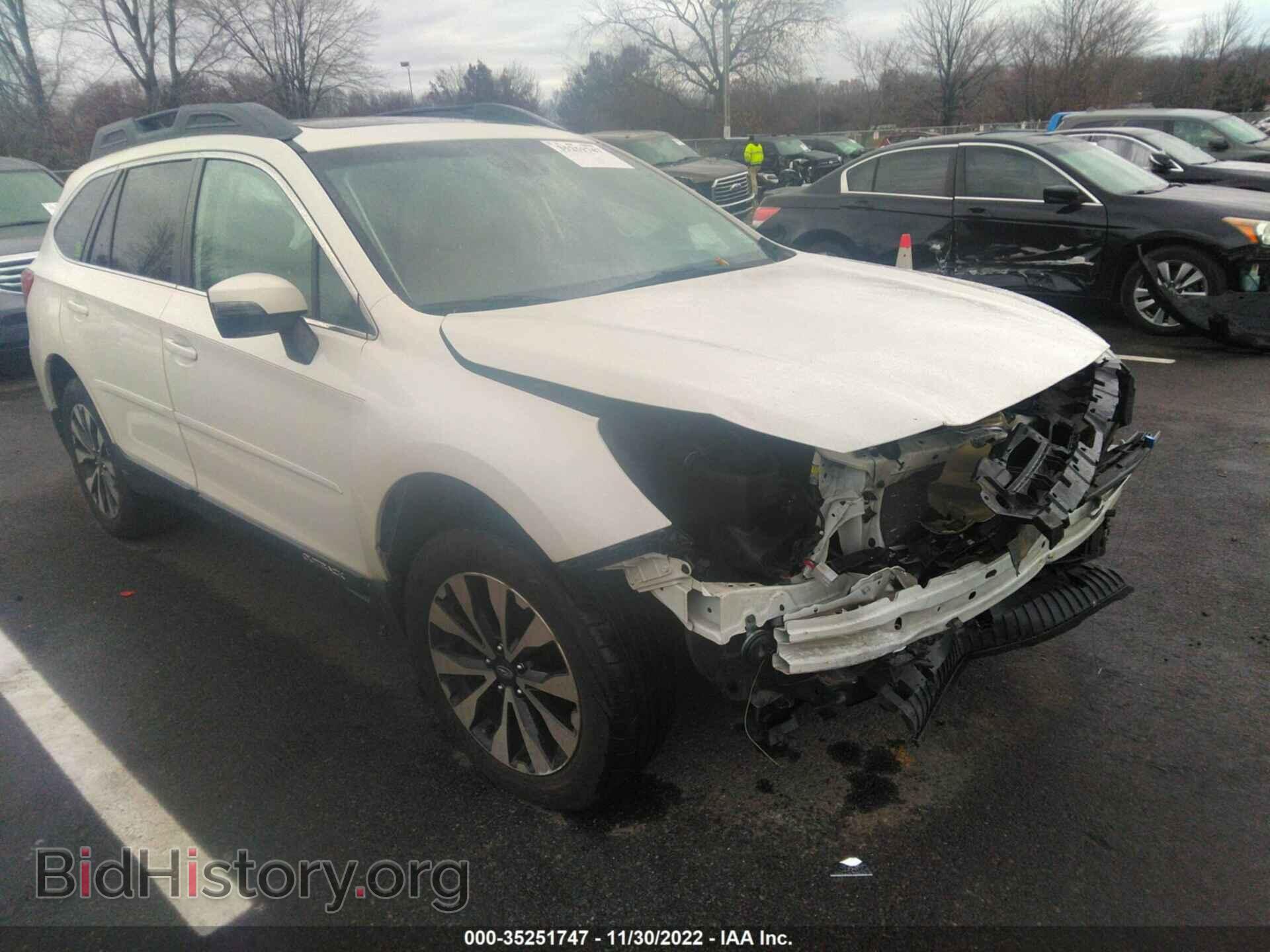 Фотография 4S4BSANC5H3422394 - SUBARU OUTBACK 2017