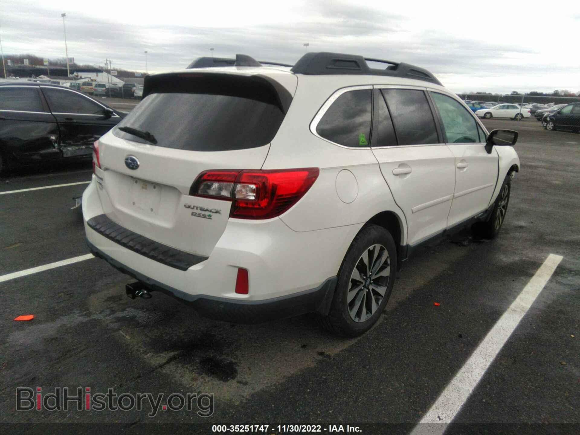 2017 SUBARU OUTBACK - VIN: 4S4BSANC5H3422394 - Фото 4