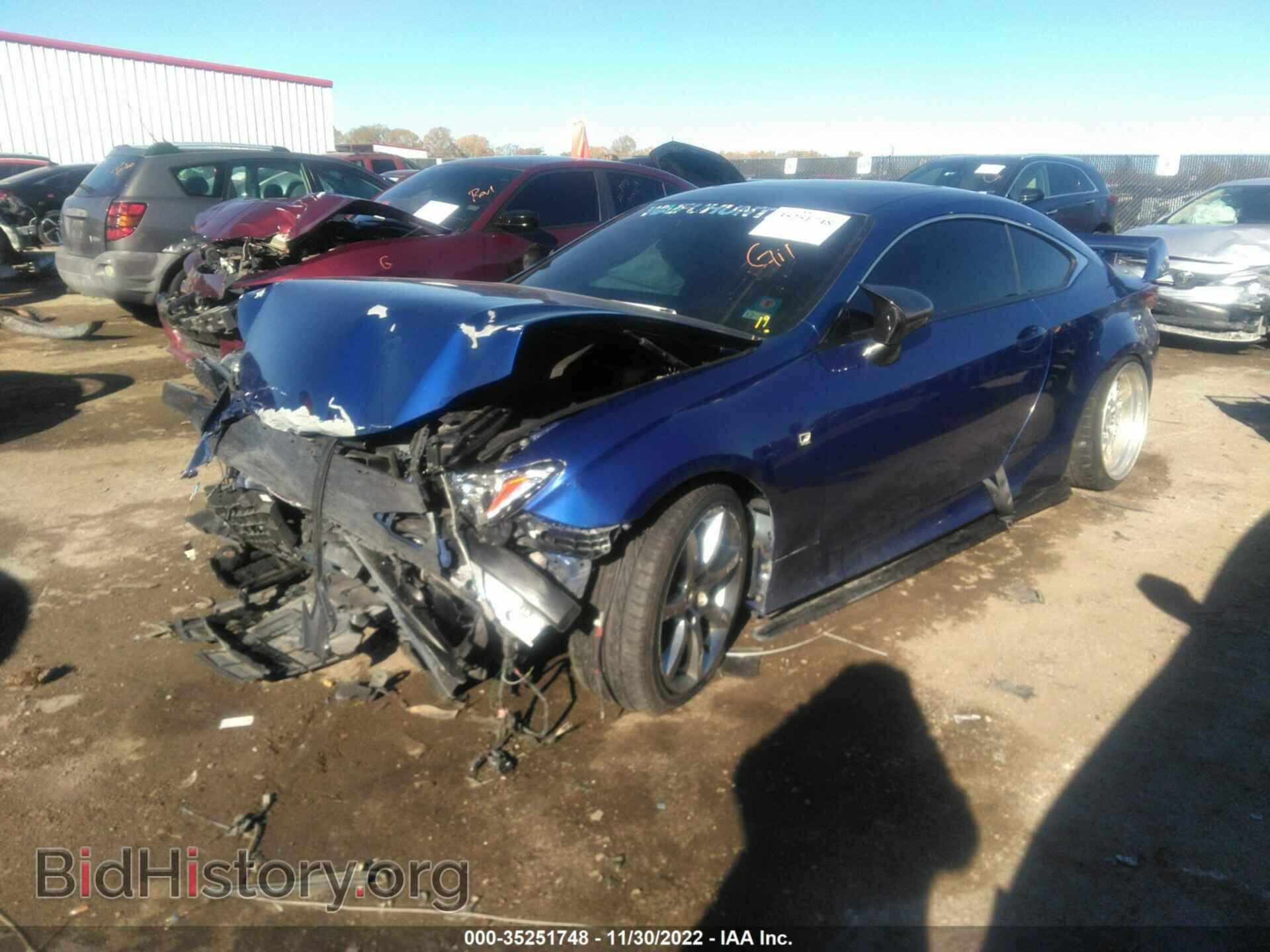 2015 LEXUS RC 350 - VIN: JTHHE5BC9F5008410 - Фото 2