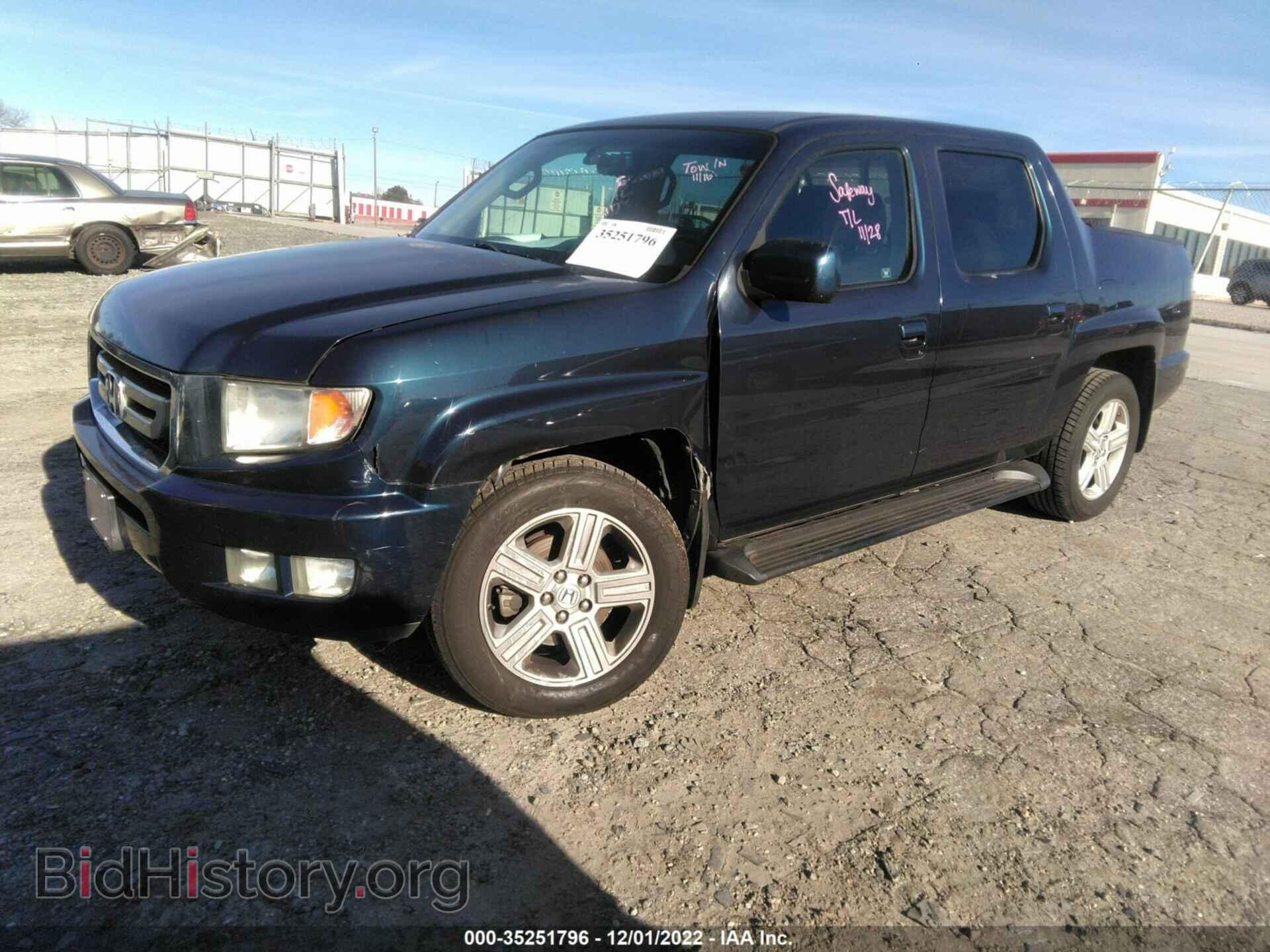 2010 HONDA RIDGELINE - VIN: 5FPYK1F5XAB002452 - Фото 2