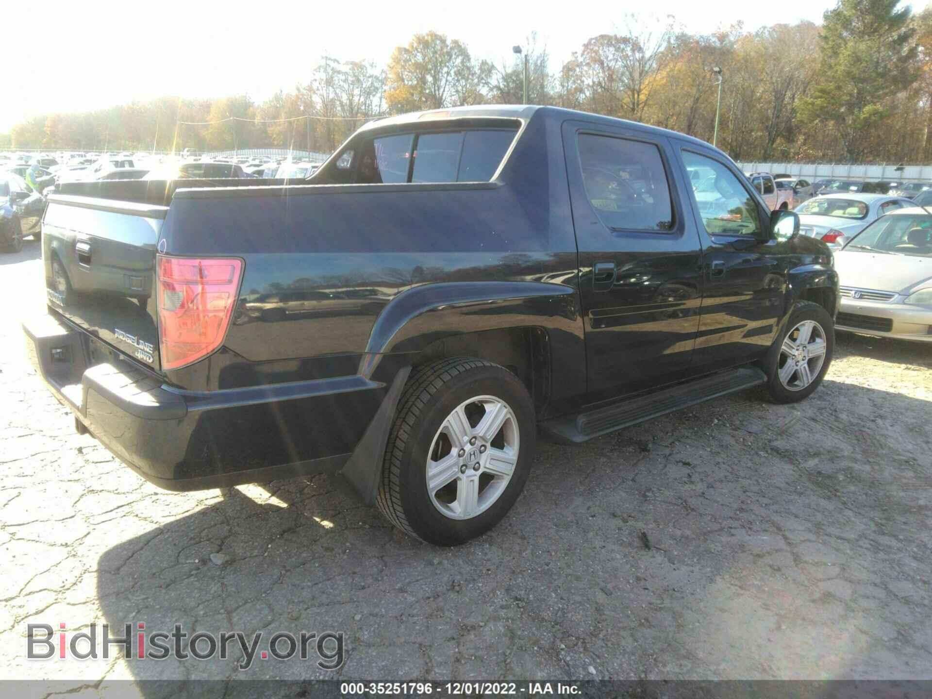 2010 HONDA RIDGELINE - VIN: 5FPYK1F5XAB002452 - Фото 4