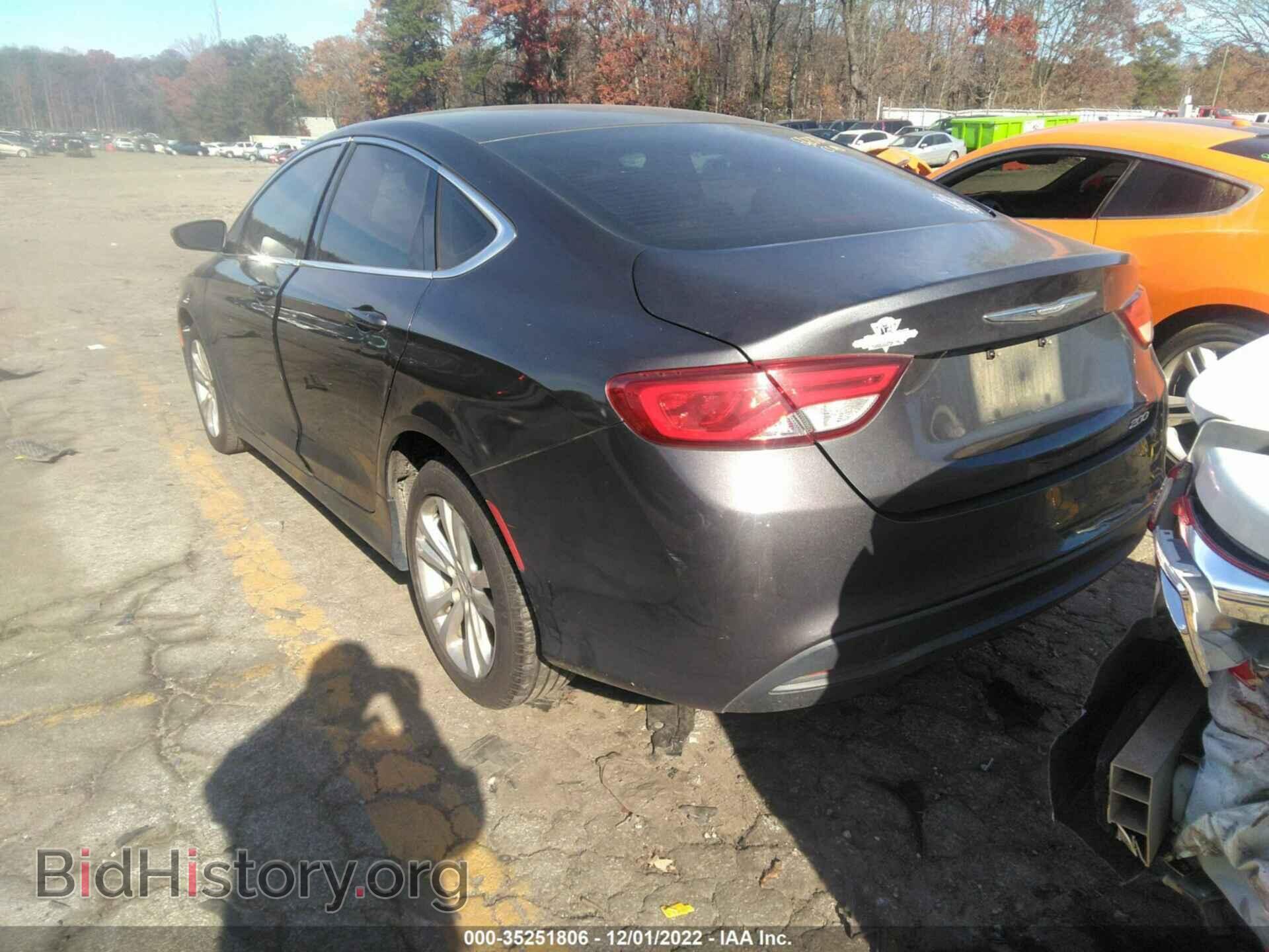 2016 CHRYSLER 200 - VIN: 1C3CCCFB6GN182612 - Фото 3