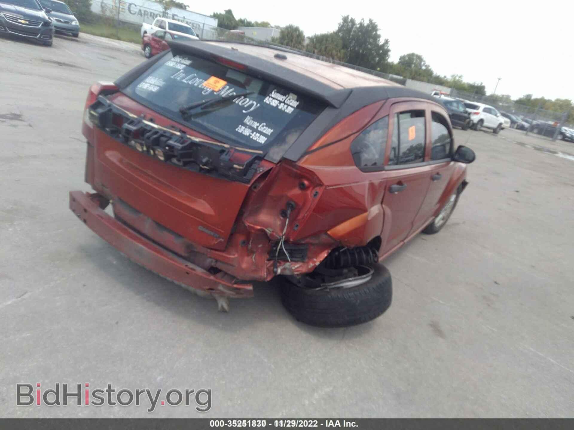 2008 DODGE CALIBER - VIN: 1B3HB28BX8D778102 - Фото 4