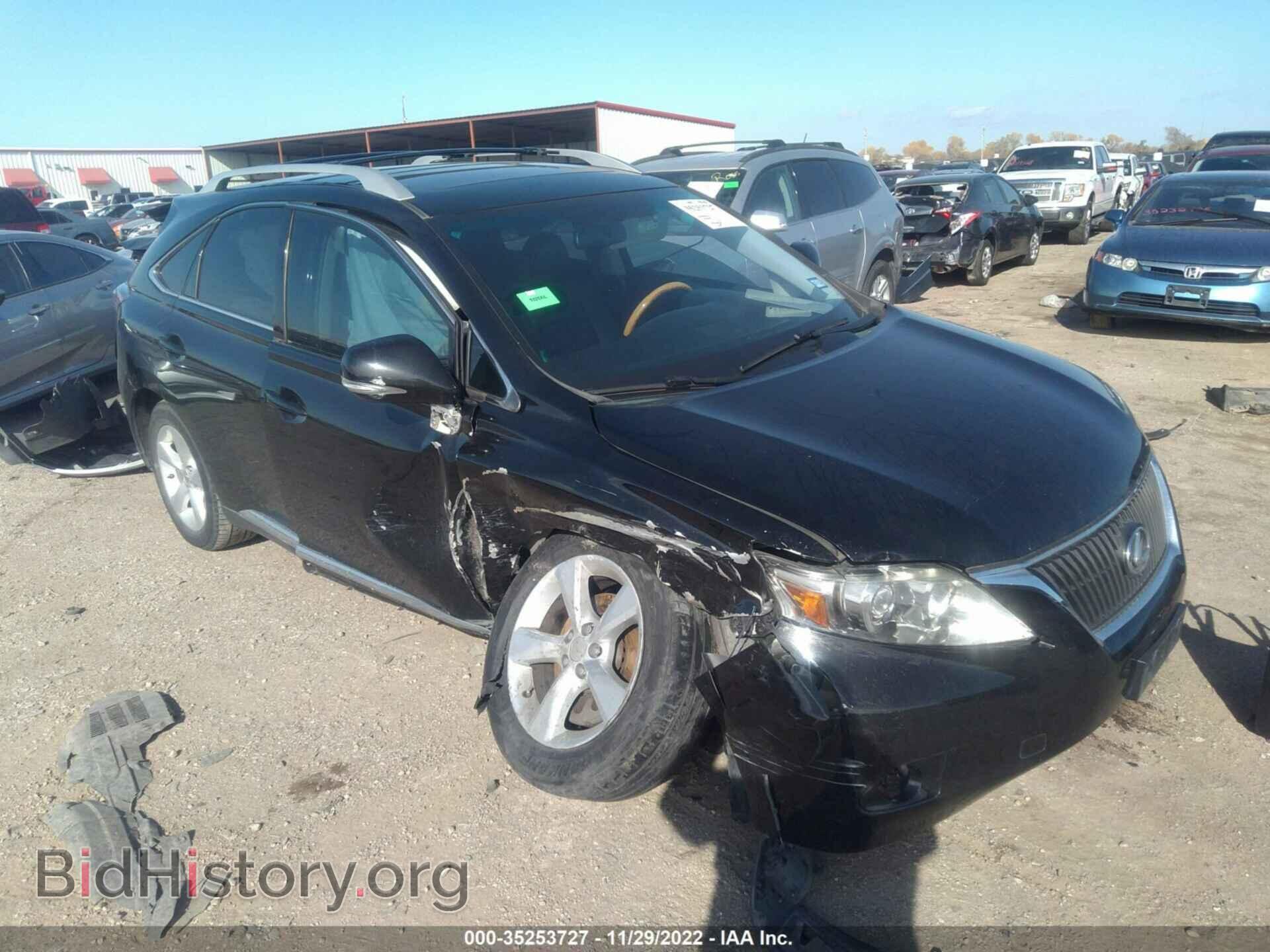 Photo 2T2ZK1BA9BC058495 - LEXUS RX 350 2011