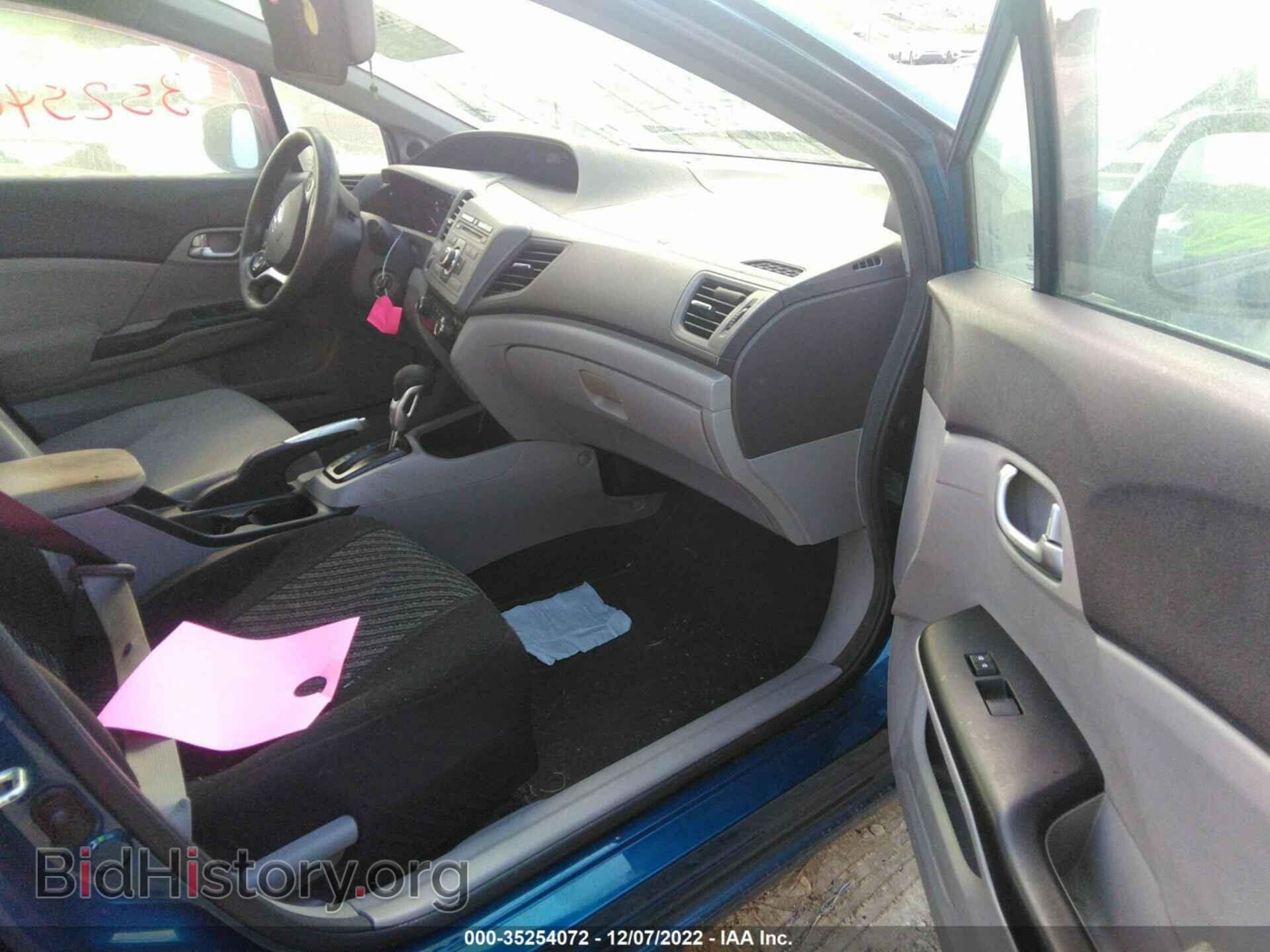 2012 HONDA CIVIC SDN - VIN: 19XFB2F81CE048468 - Фото 5