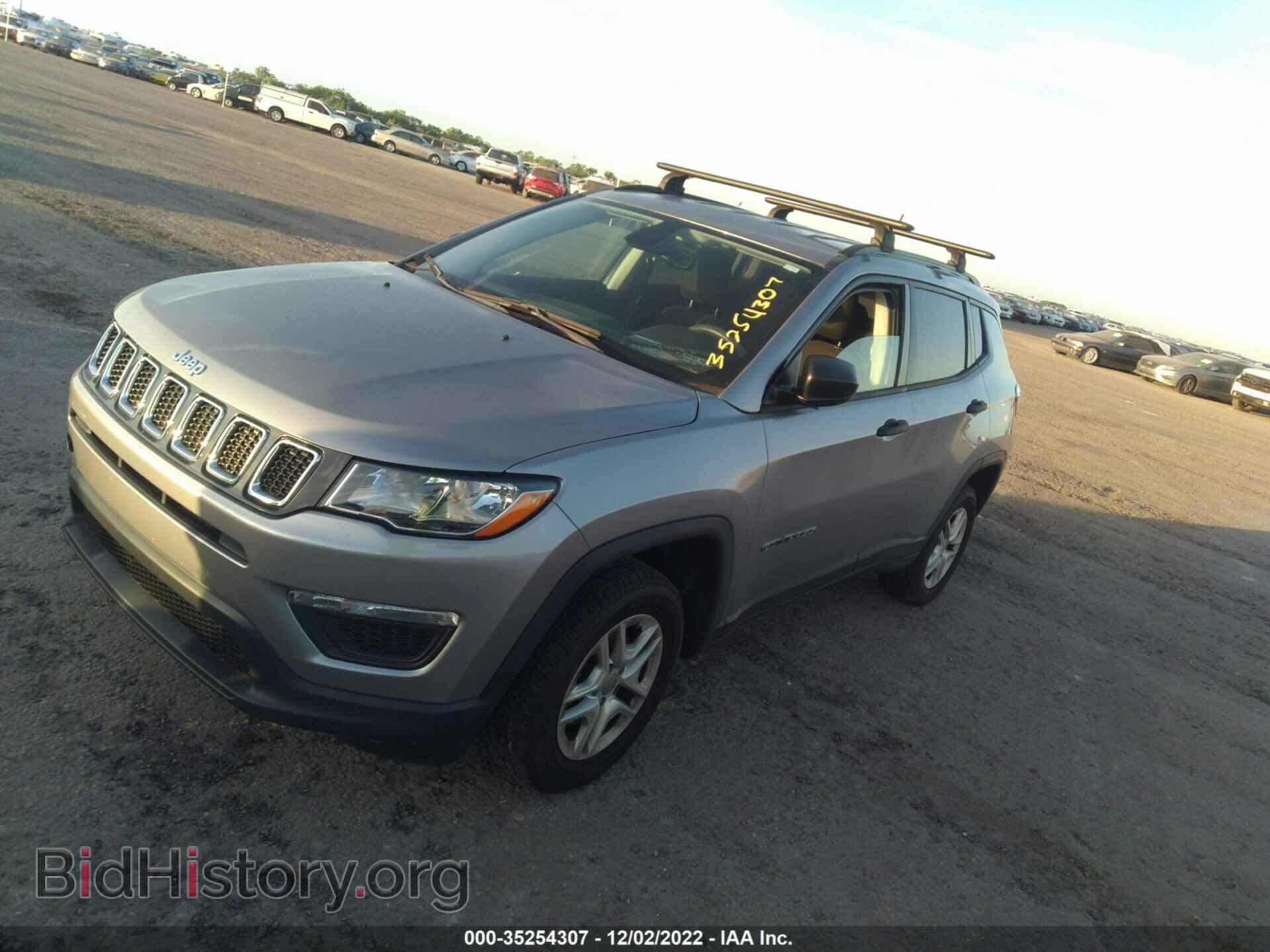 2018 JEEP COMPASS - VIN: 3C4NJDAB6JT238417 - Фото 2